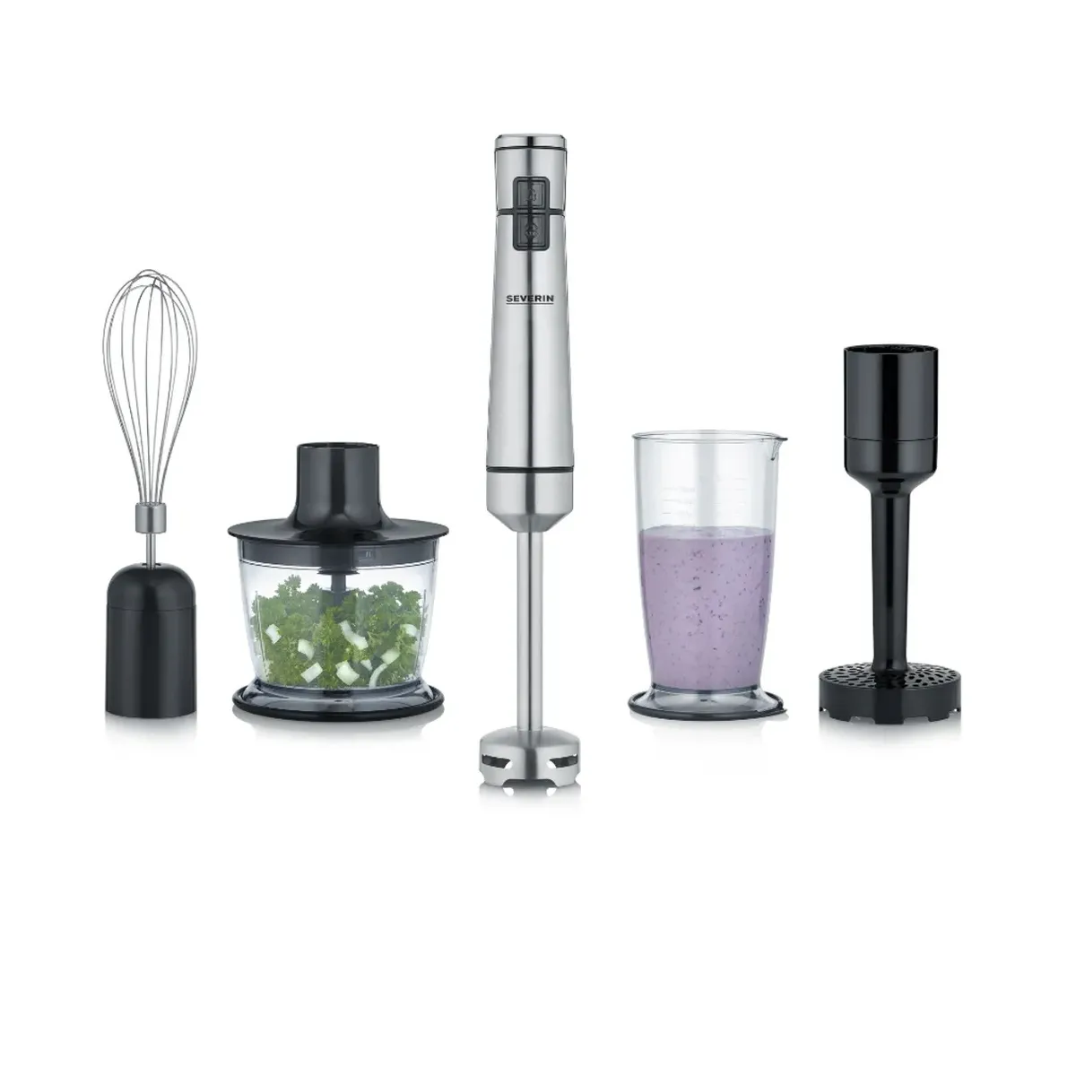 SET PREMIUM DE BATIDORA DE MANO INALÁMBRICA SEVERIN - SM 3775 - 1