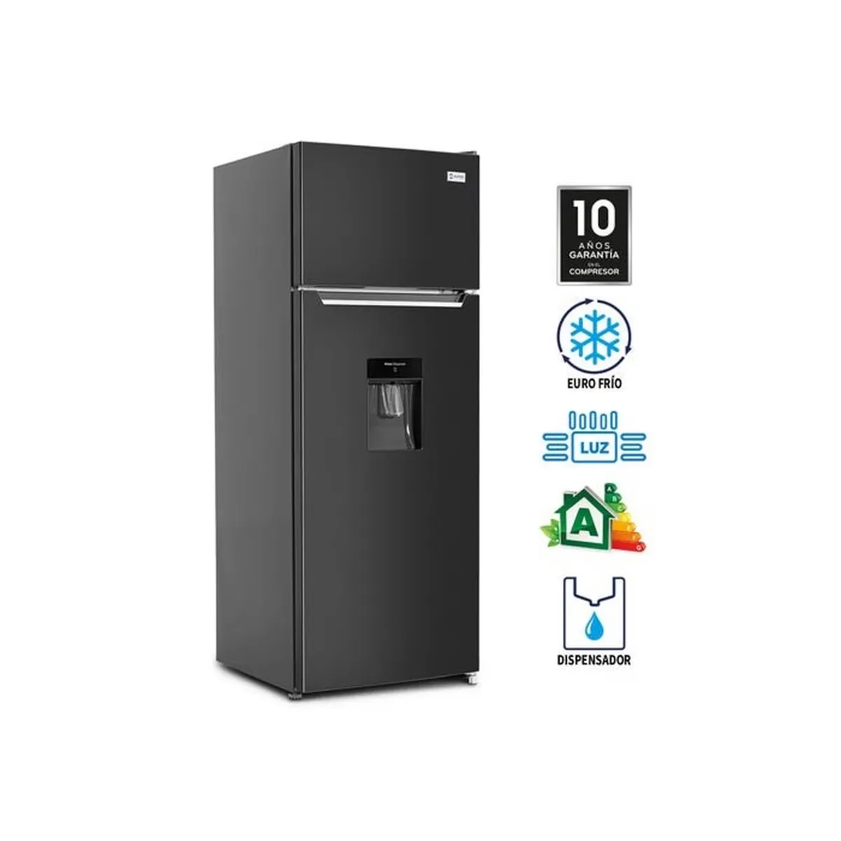 REFRIGERADORA MIRAY RM-211HD EUROFRÍO 211 L - 1
