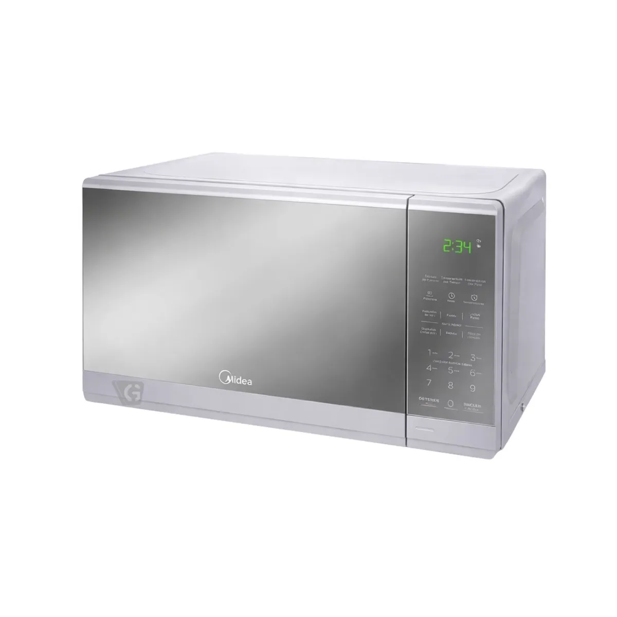 HORNO MICROONDAS 20L PRACTIA PUERTA ESPEJO MMDF07S2MG-PE MIDEA - 2