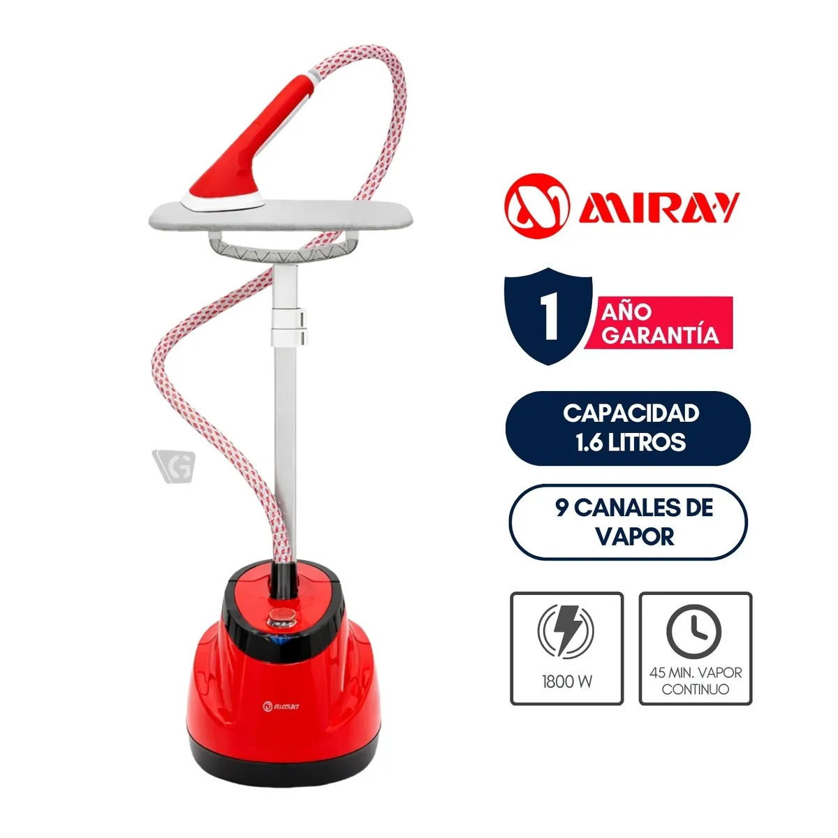 VAPORIZADOR DE PRENDAS MIRAY VPM-10 - 1