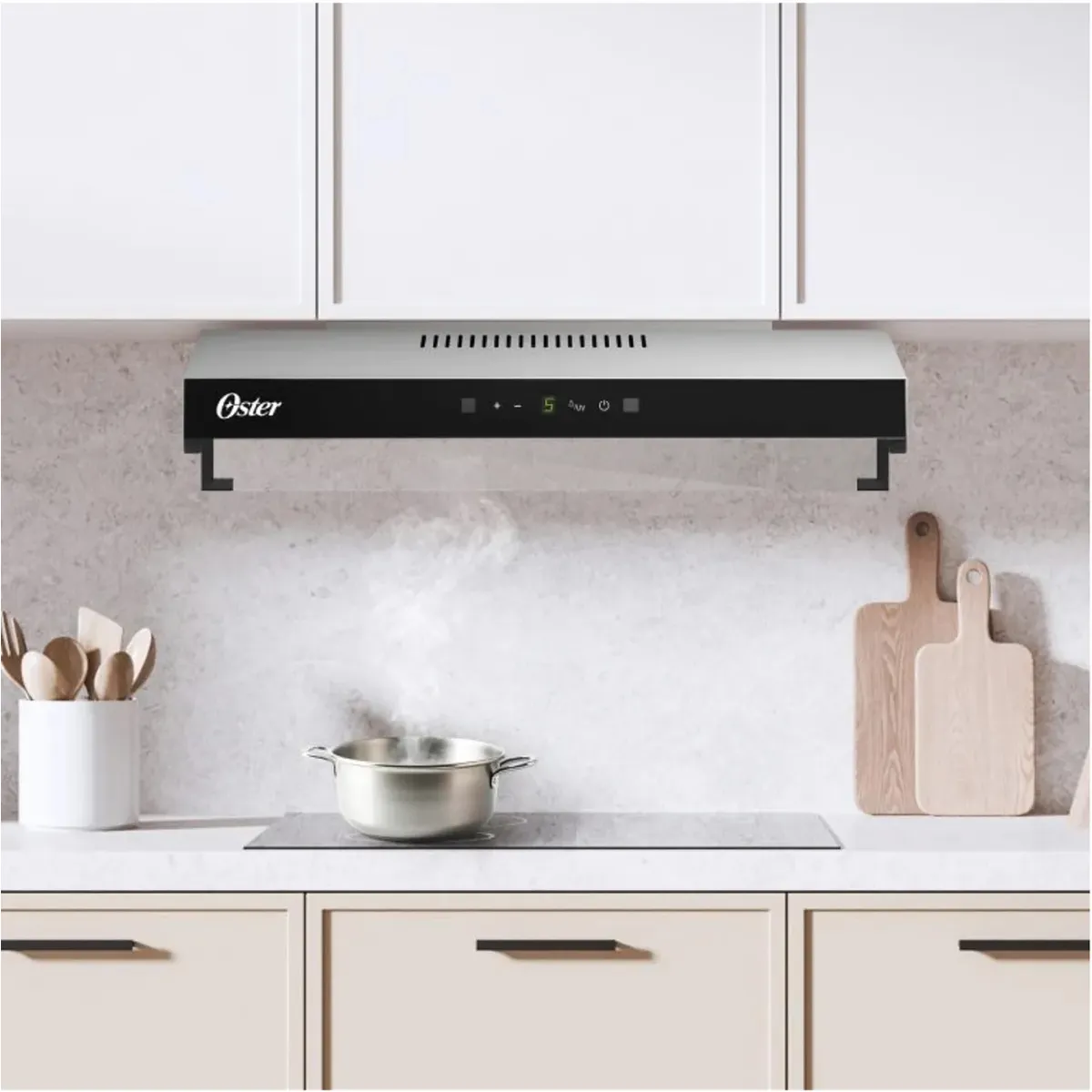 CAMPANA EXTRACTORA DIGITAL 24 PULGADAS OSTER INOX – OSPRHC24LSS - 4
