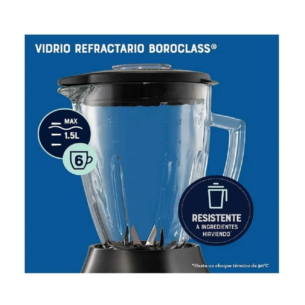 LICUADORA CON TECNOLOGÍA DE MOTOR REVERSIBLE BLSTPEG-CRT 3 VELOCIDADES - 5
