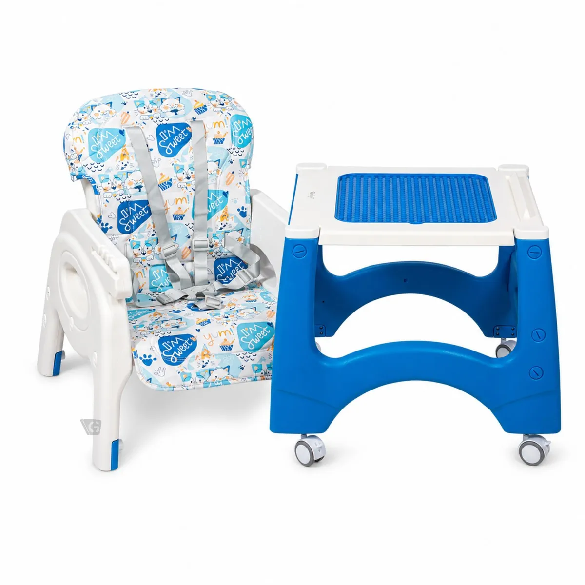 SILLA DE COMER ESCRITORIO LARA EB645-1 AZUL - 3