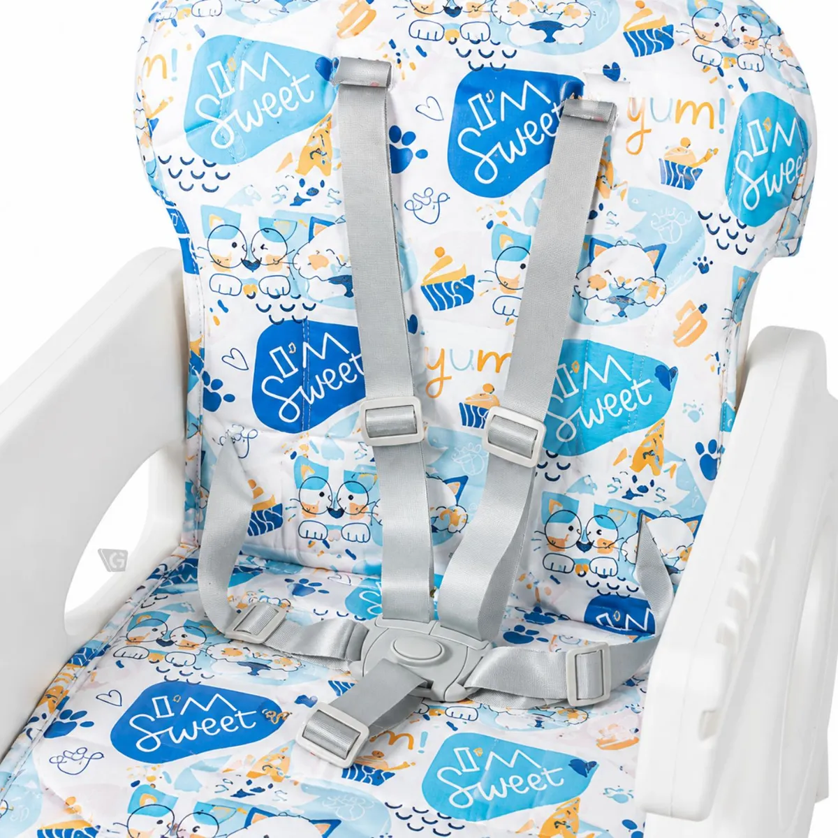 SILLA DE COMER ESCRITORIO LARA EB645-1 AZUL - 4