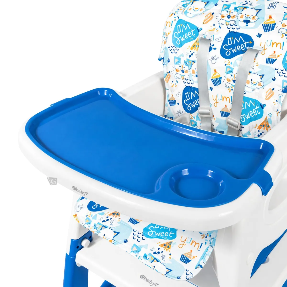 SILLA DE COMER ESCRITORIO LARA EB645-1 AZUL - 7