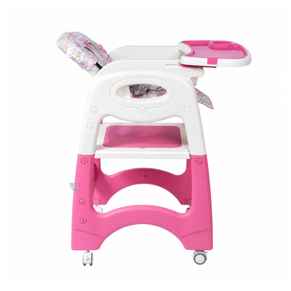 SILLA DE COMER ESCRITORIO LARA EB645-1 ROSA CONEJOS - 5
