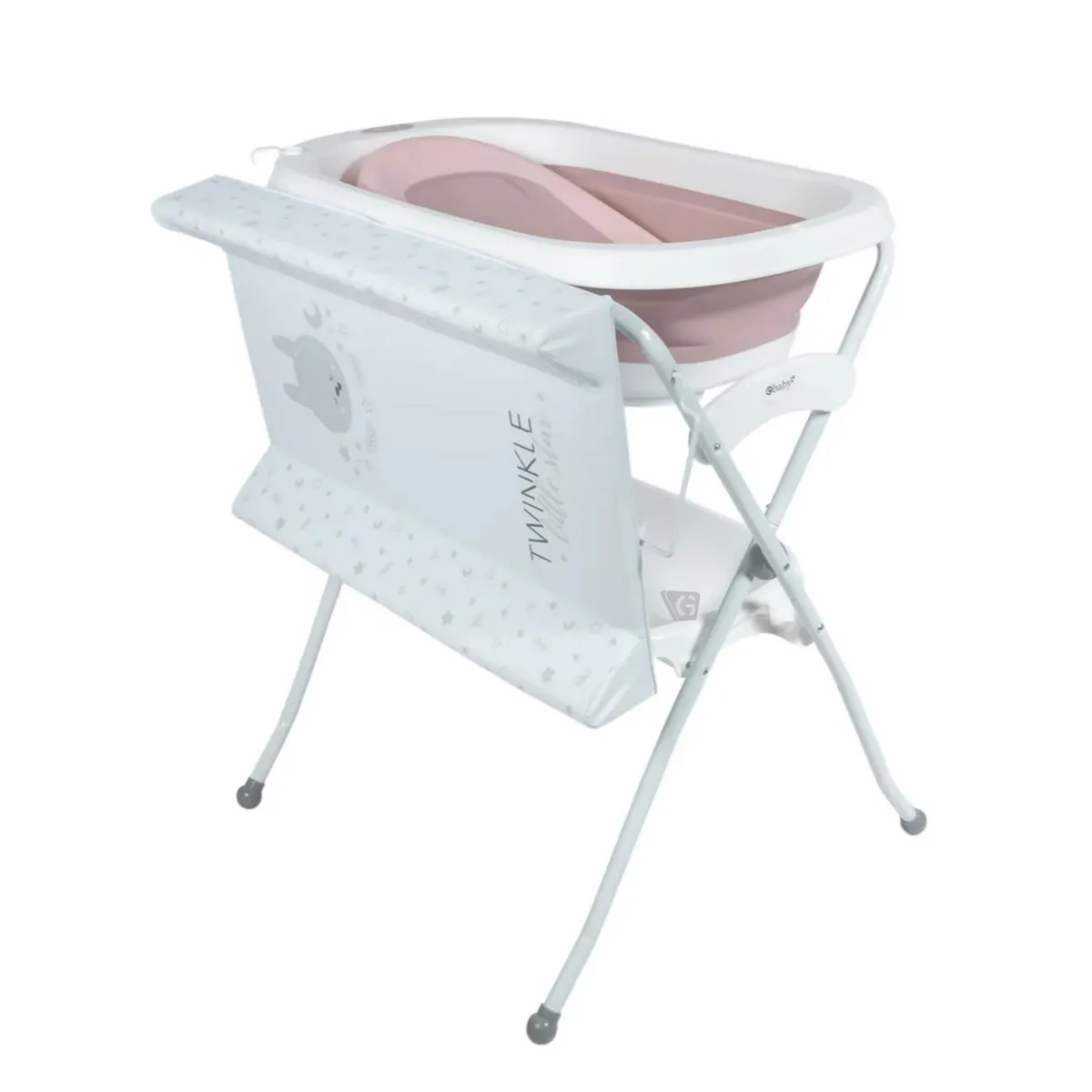 BAÑERA CAMBIADOR SPARK ROSADO - EBABY 821-1 - 2