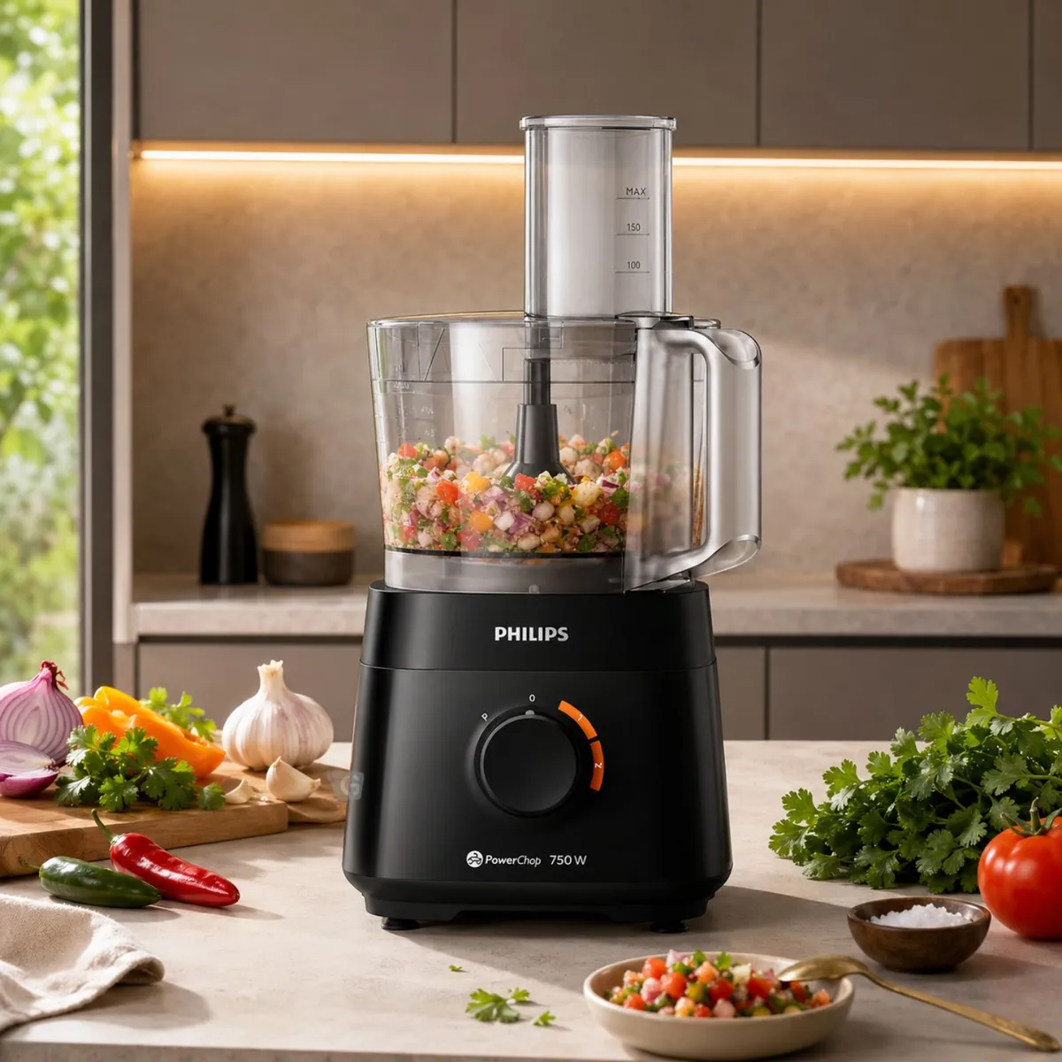 PROCESADORA DE ALIMENTOS PHILIPS SERIE 3000 MOD. HR7301/90 - 6