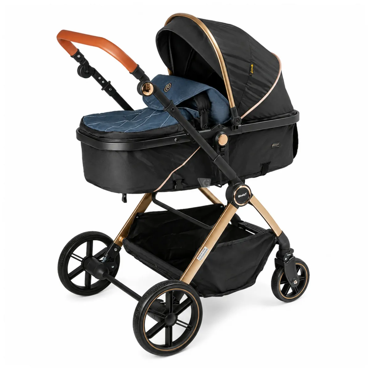 COCHE CUNA MOISÉS SIGNAL EBABY EB182 - 3
