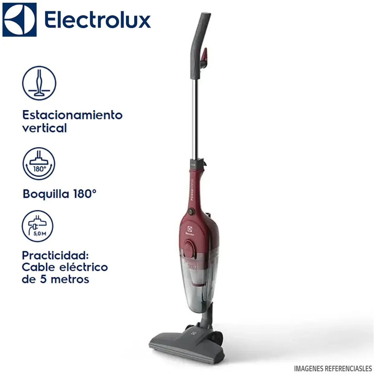 ASPIRADORA VERTICAL CON CABLE POWER SPEED STK13 ELECTROLUX - 1