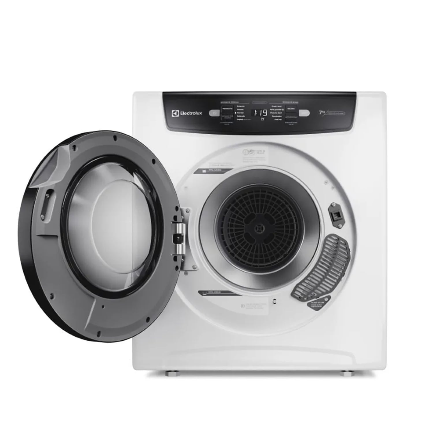 SECADORA ELECTROLUX 7KG BLANCA PREMIUM CARE CON TIME CONTROL EDEJ07D2JSYW - 3