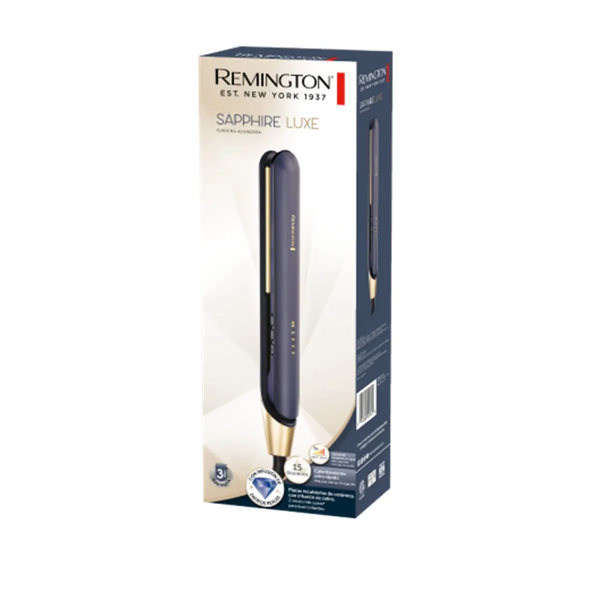 PLANCHA ALISADORA REMINGTON SAPPHIRE LUXE S5805 - 2