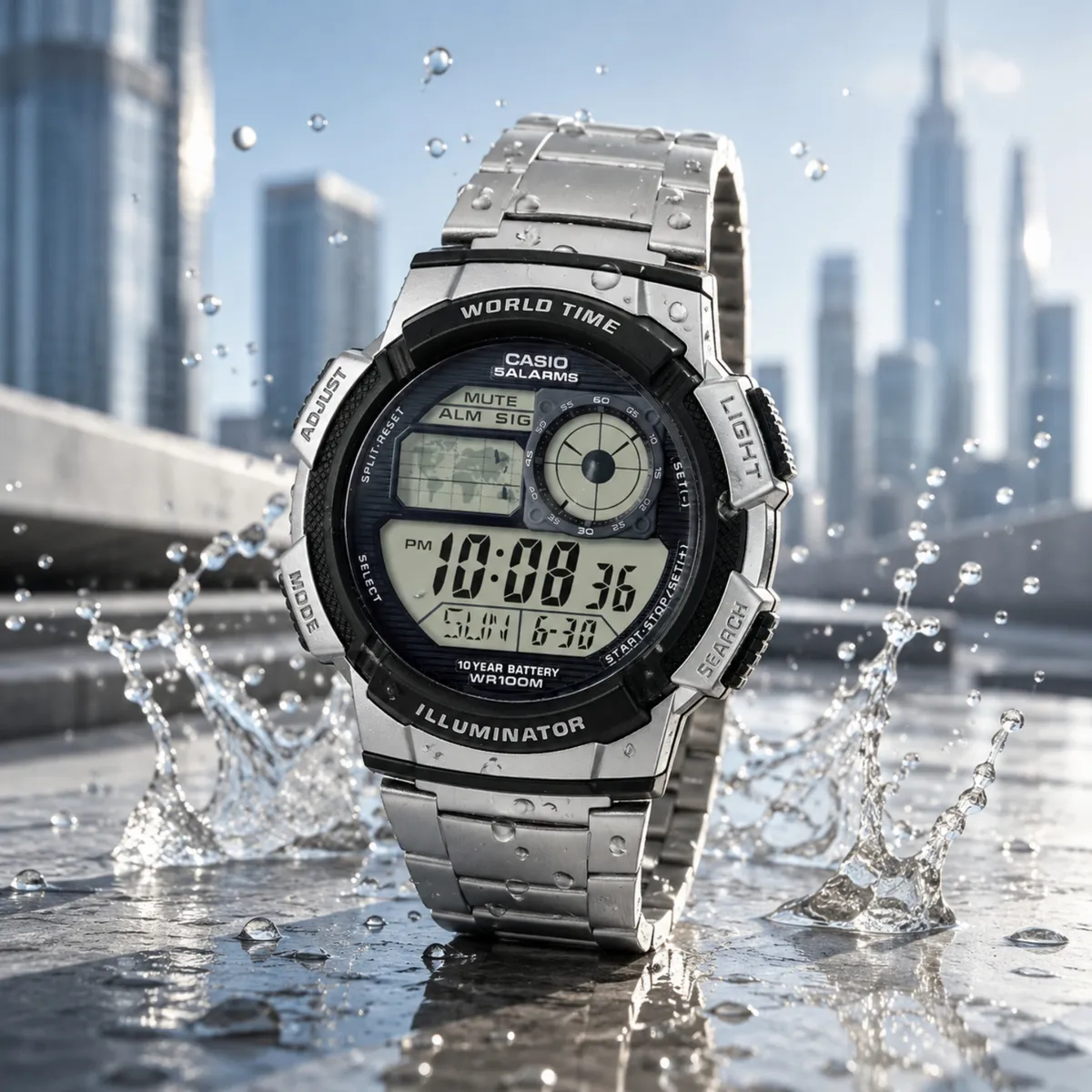 RELOJ CASIO DE HOMBRE AE-1000WD-1AV - 2