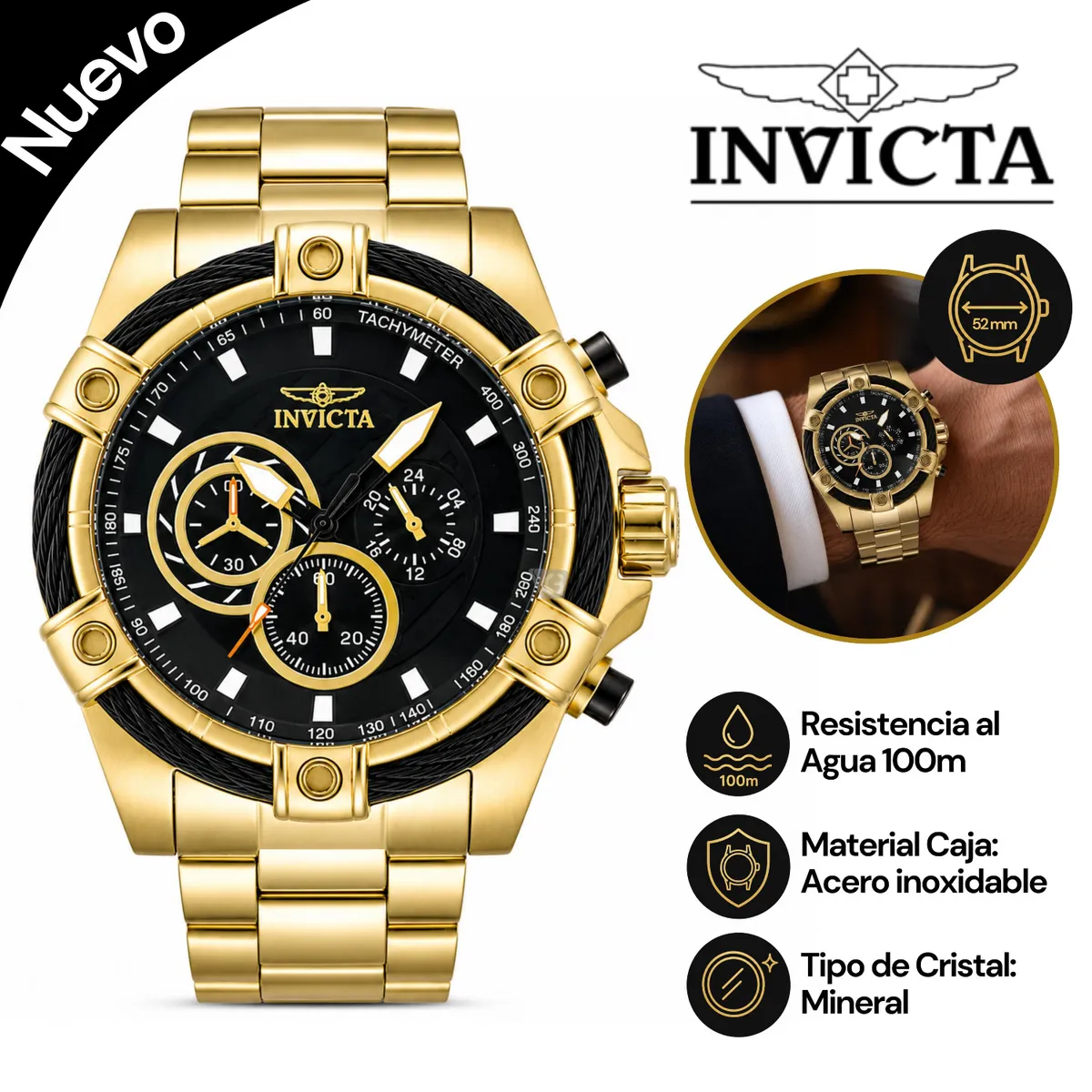 RELOJ PARA HOMBRE INVICTA BOLT 48867 - 1