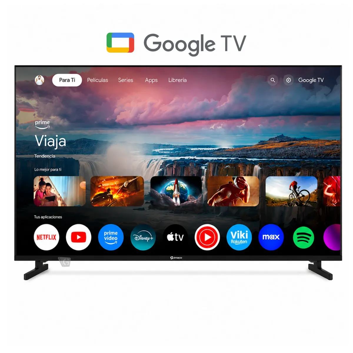 TELEVISOR MIRAY GOOGLE TV LED 4K UHD 50 MK50-E2000GBT - 2