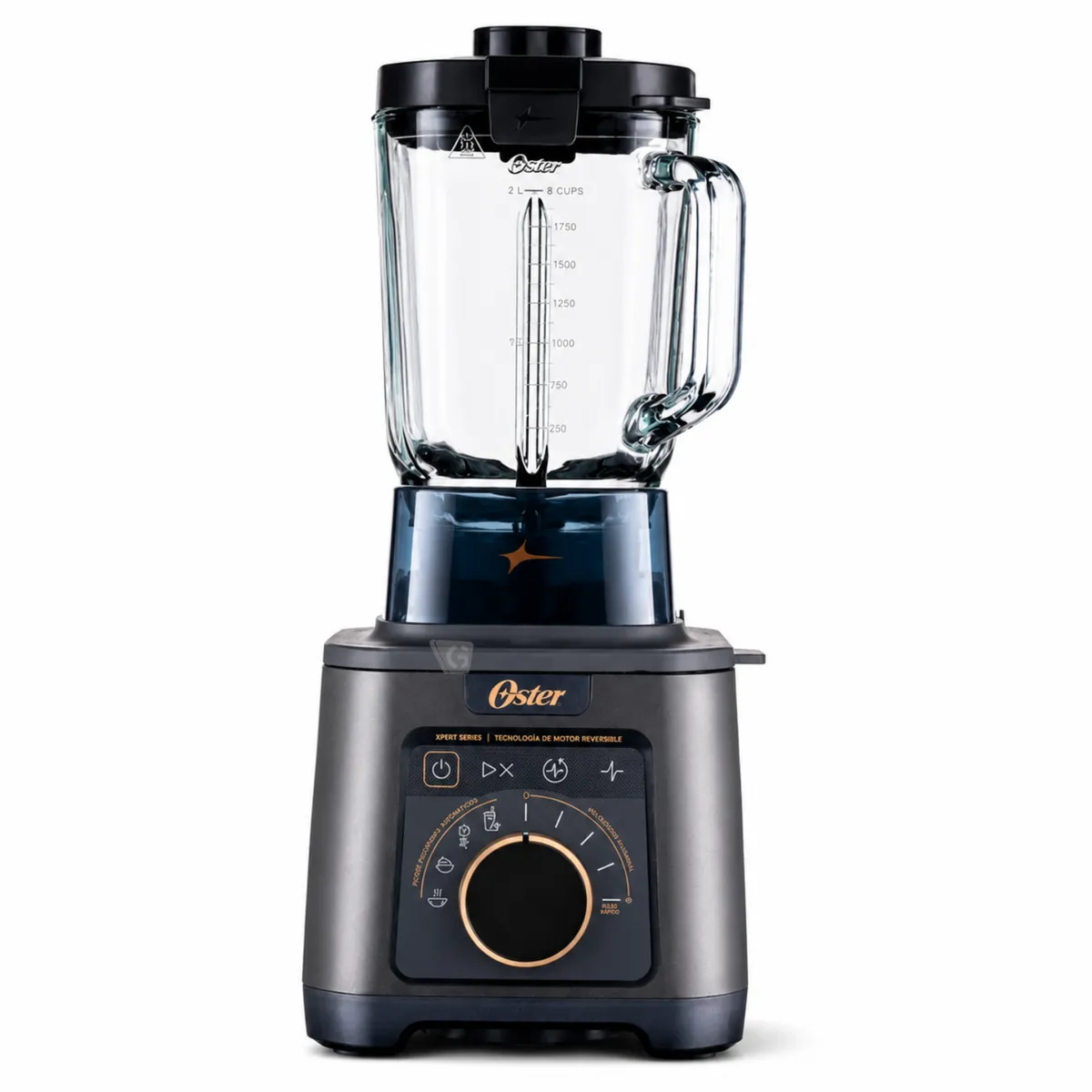 LICUADORA PROFESIONAL TITAN OSTER DE 2200 W CON 4 PROGRAMAS, 5 VELOCIDADES BLSTXT-XG - 3