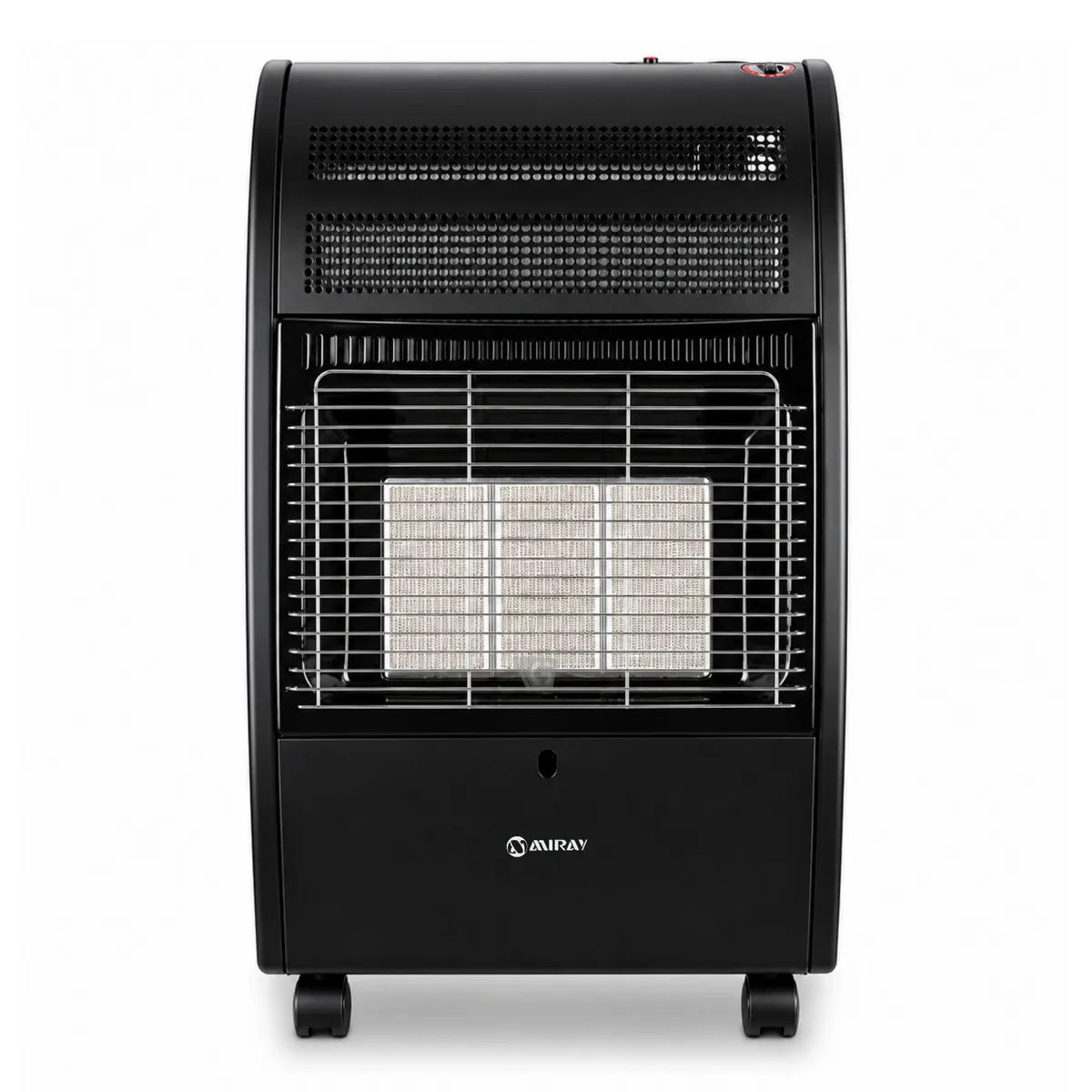 ESTUFA A GAS MIRAY EGM-72 4.20KW NEGRO 30M2 - 2