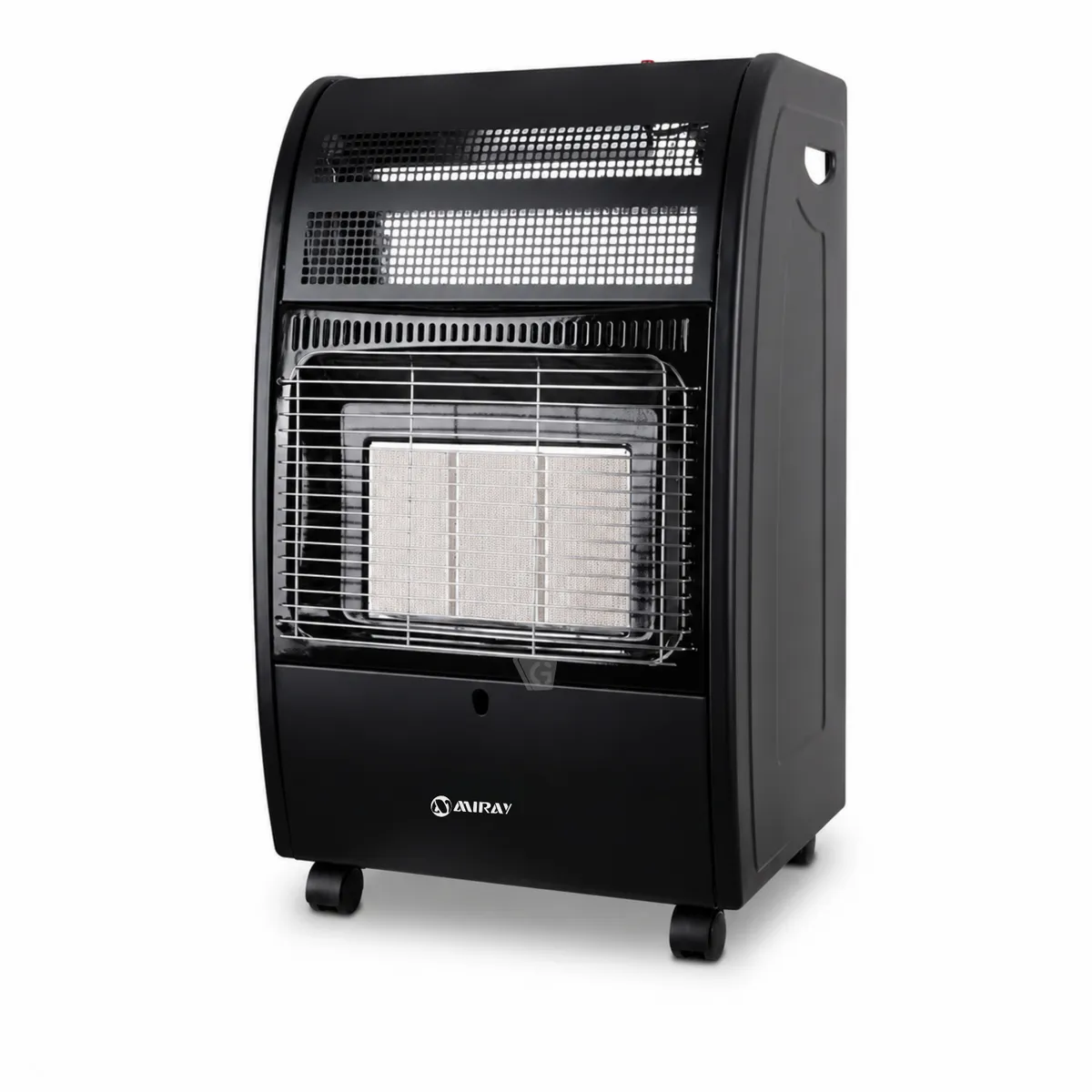 ESTUFA A GAS MIRAY EGM-72 4.20KW NEGRO 30M2 - 4