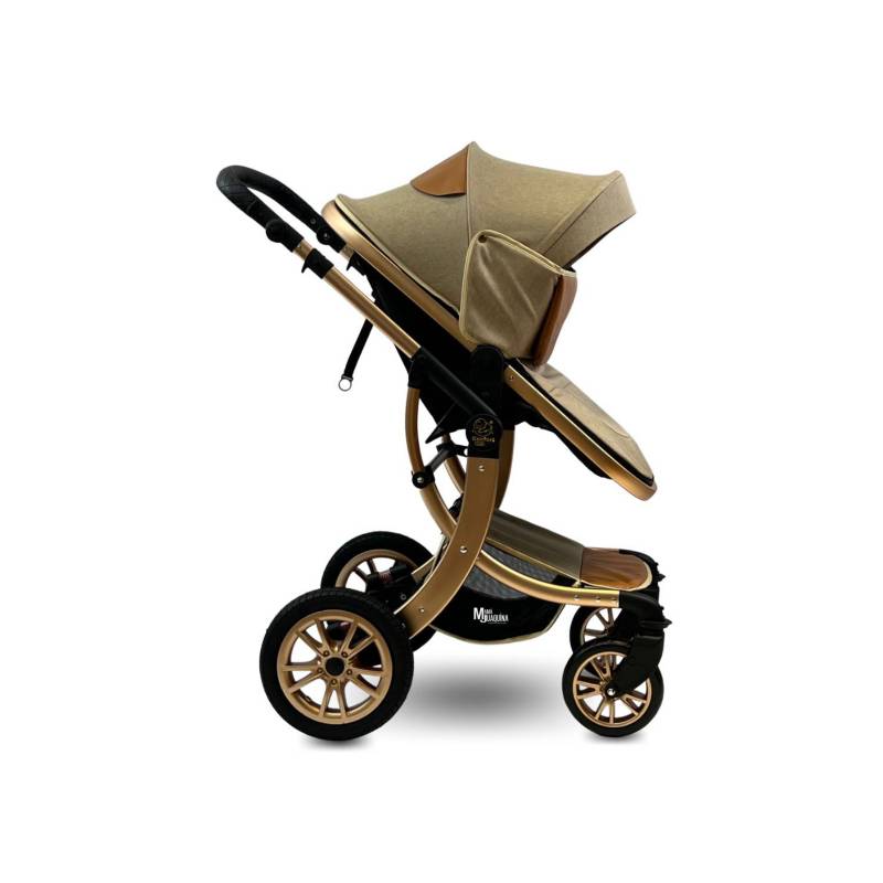 COCHE CUNA CONFORT KIDS ALFA BEIGE MOISÉS - 2
