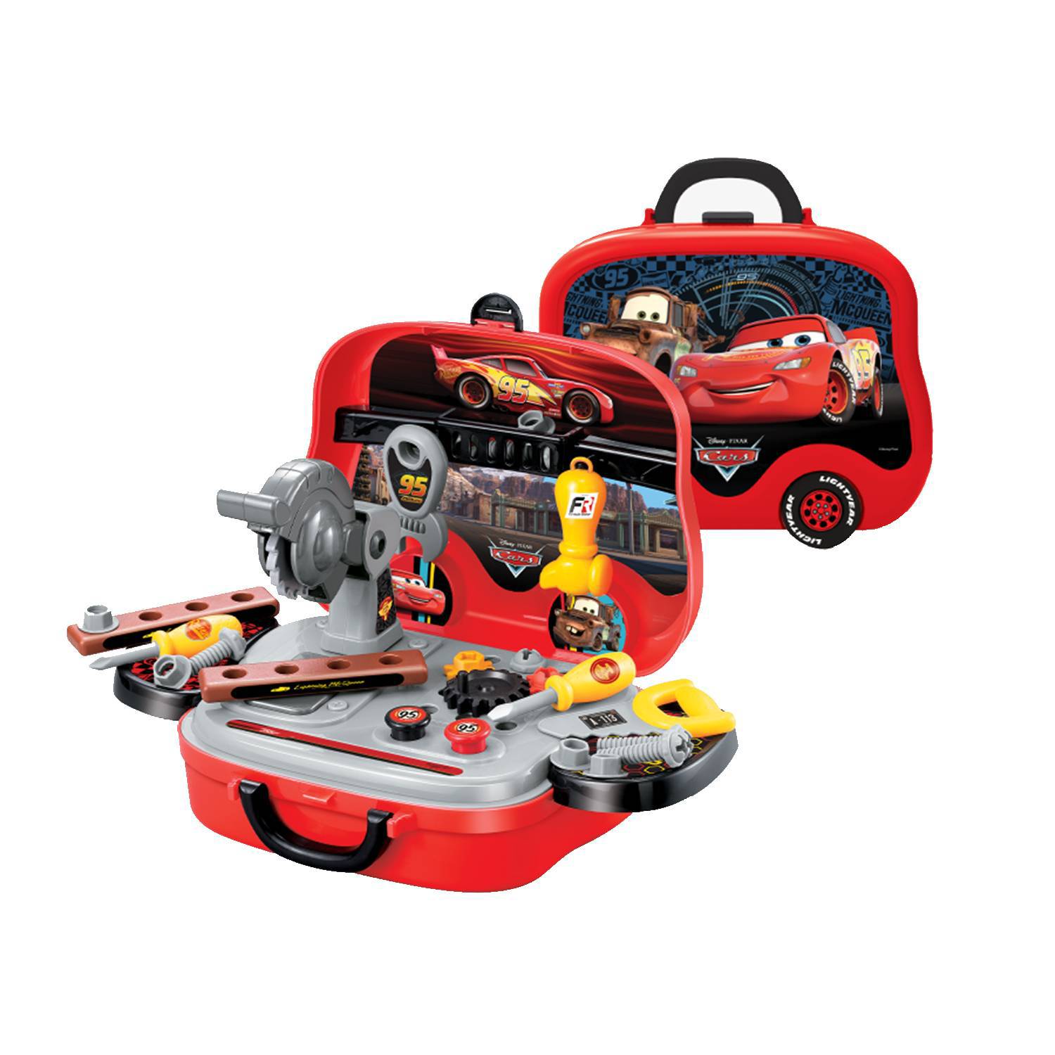 SET DE HERRAMIENTAS Y LONCHERA DE RAYO MACQUEEN - 1