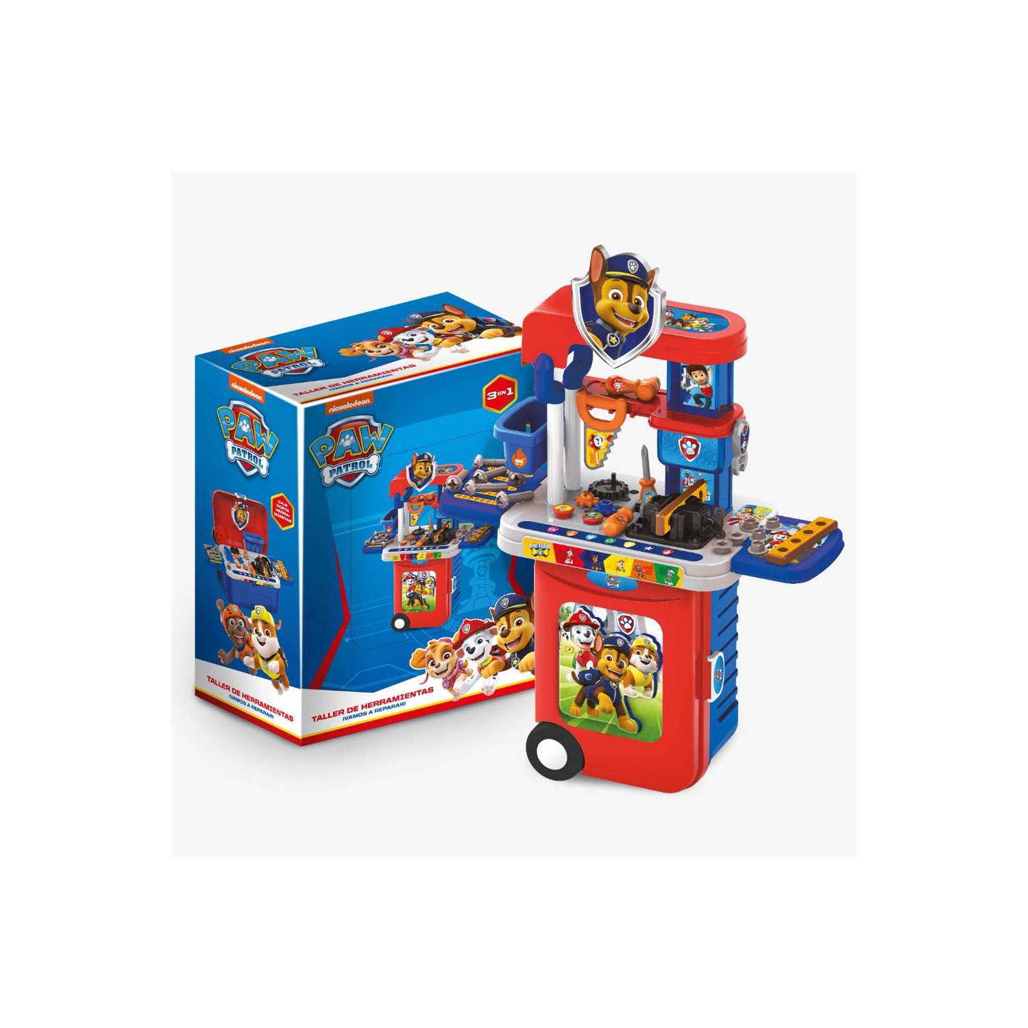 SET DE HERRAMIENTAS Y MALETA 3 EN 1 PAW PATROL - 2
