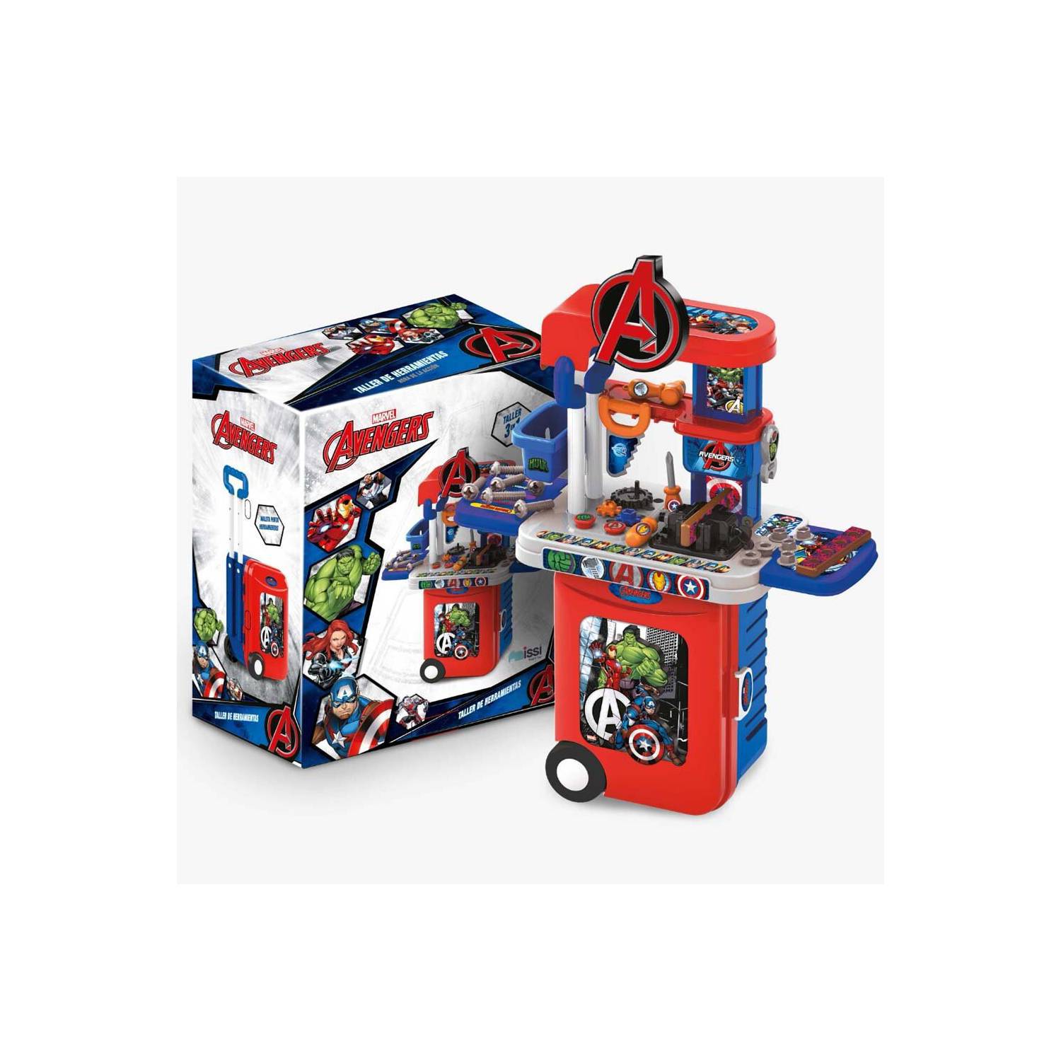 SET DE HERRAMIENTAS Y MALETA 3 EN 1 MARCEL AVENGERS - 2