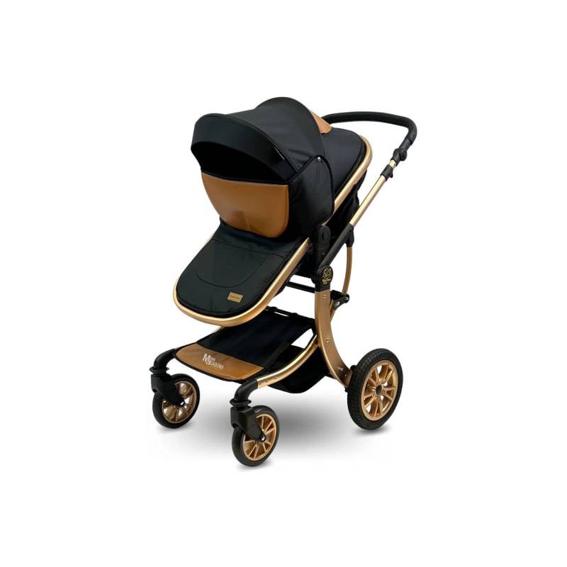 COCHE CUNA CONFORT KIDS ALFA NEGRO MOISÉS - 2