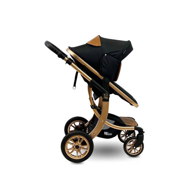 COCHE CUNA CONFORT KIDS ALFA NEGRO MOISÉS - 3