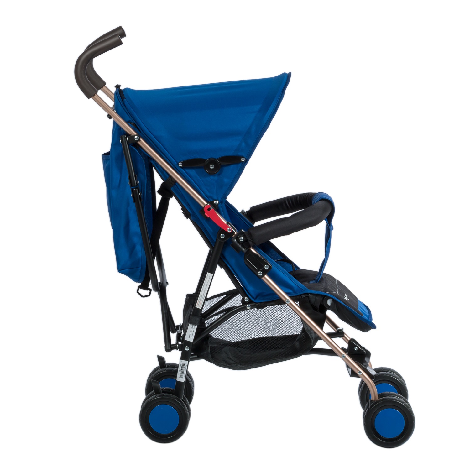 COCHE PASEO EBABY ZAZU EB217 BASTON AZUL - 2