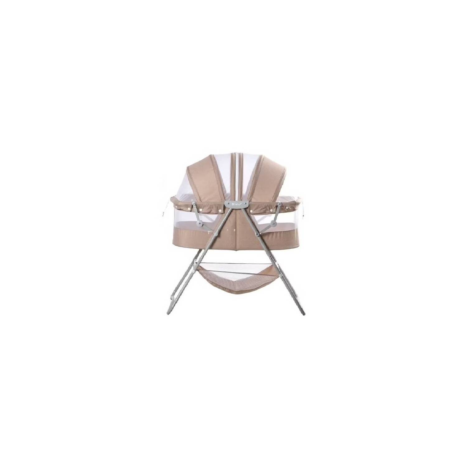 CUNA PORTÁTIL PLEGABLE PARA BEBÉ EBABY DOLLY BEIGE - 2