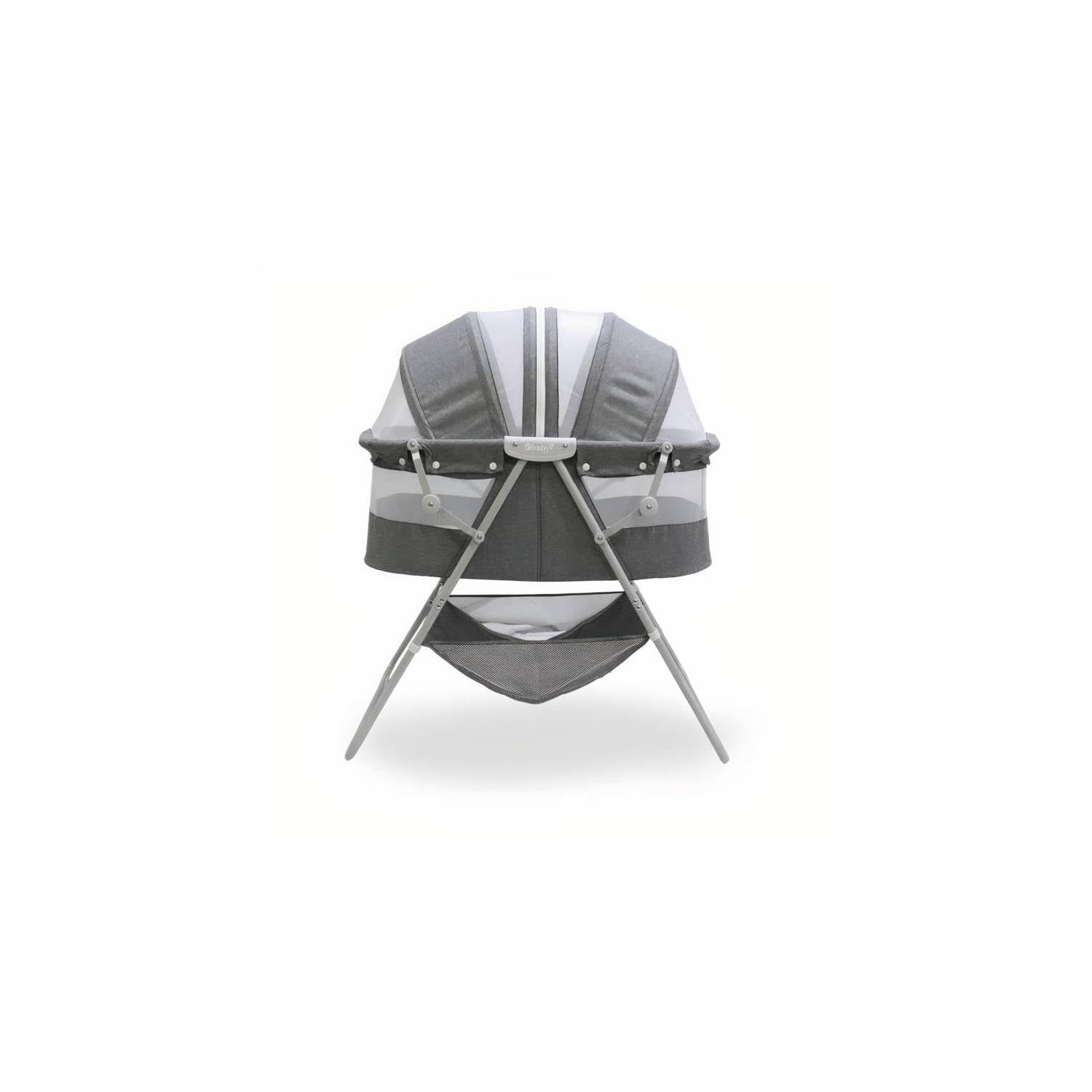 CUNA PORTÁTIL PLEGABLE PARA BEBÉ EBABY DOLLY GRIS - 3