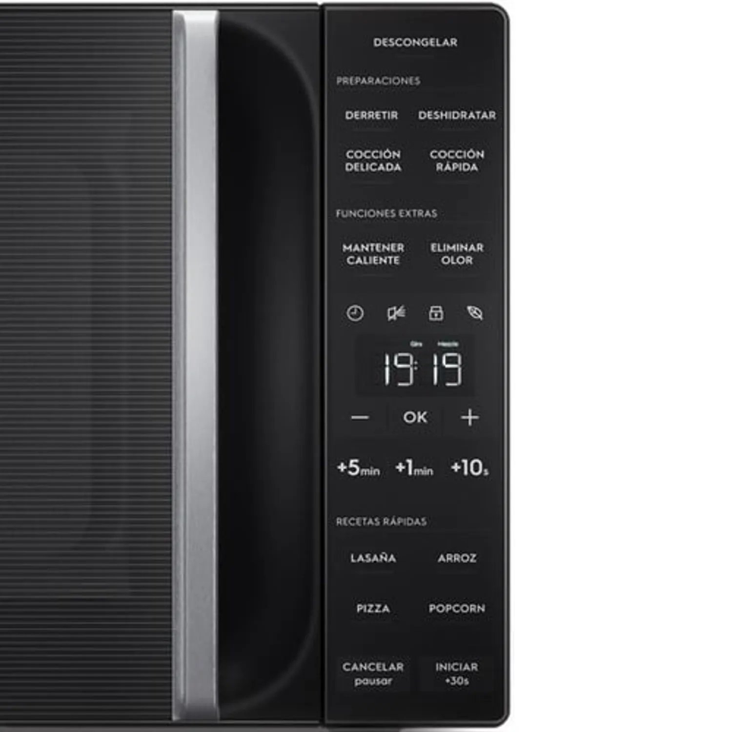HORNO MICROONDAS FREESTANDING 25LT ELECTROLUX EMDY25S2MXB NEGRO - 2