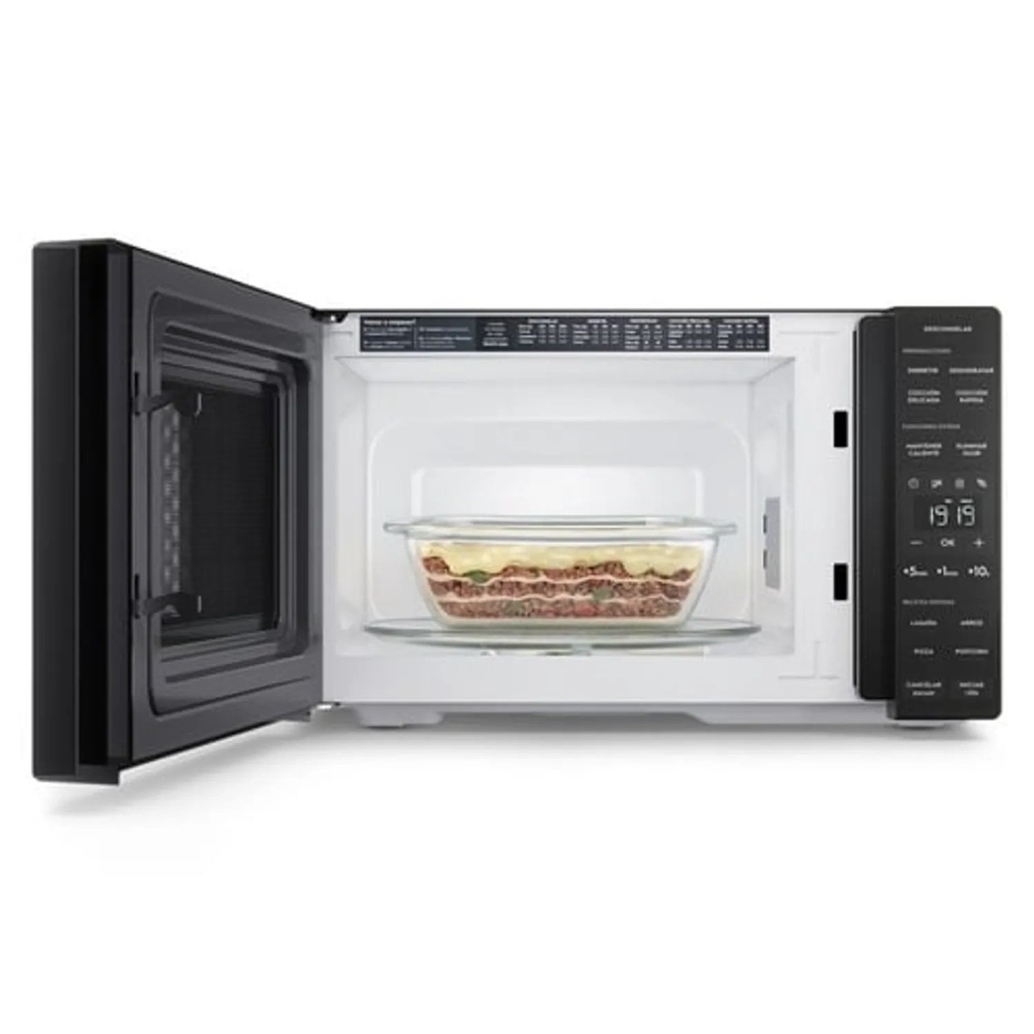 HORNO MICROONDAS FREESTANDING 25LT ELECTROLUX EMDY25S2MXB NEGRO - 5