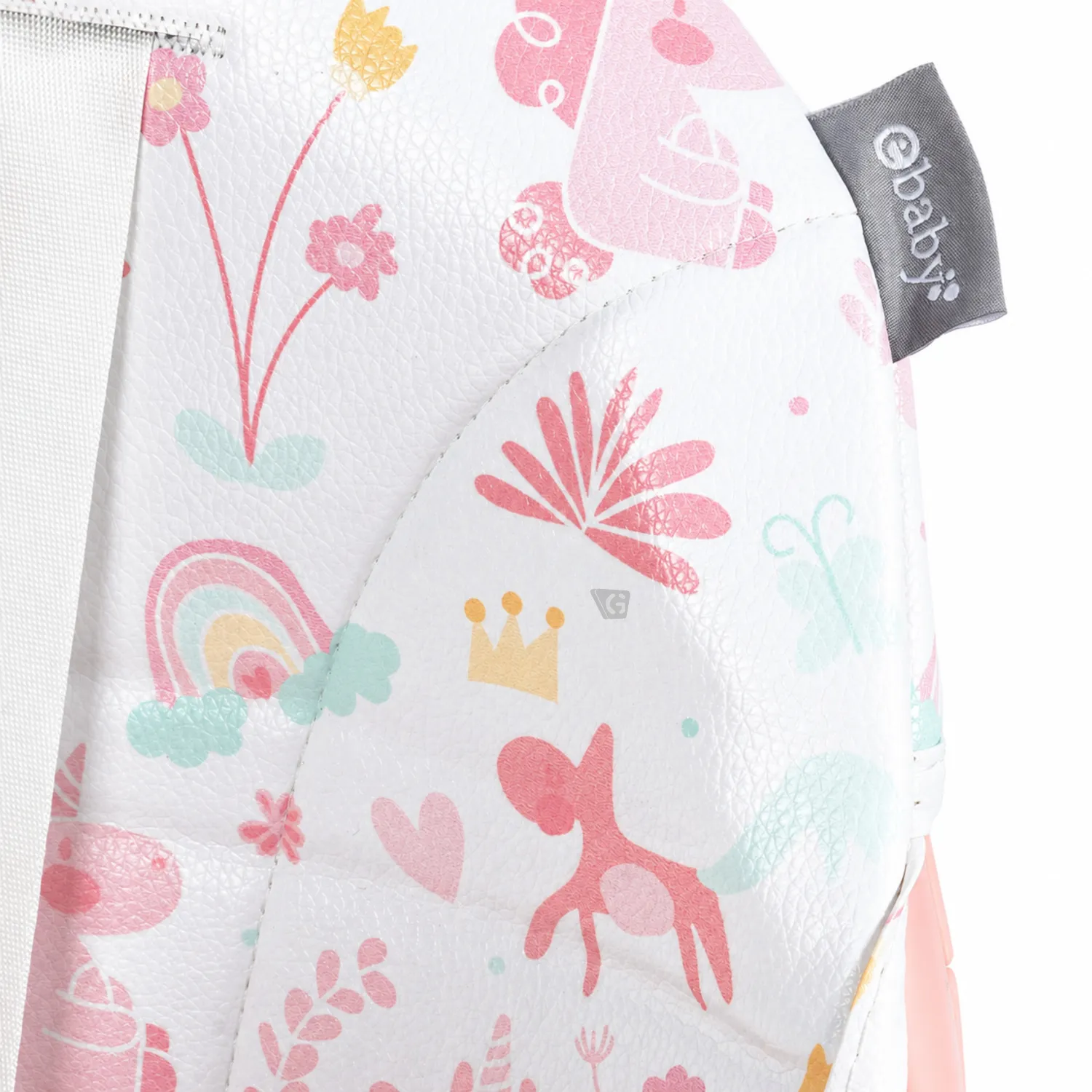 SILLA DE COMER EBABY CON MECEDORA DALI ROSADO 633-1 - 4