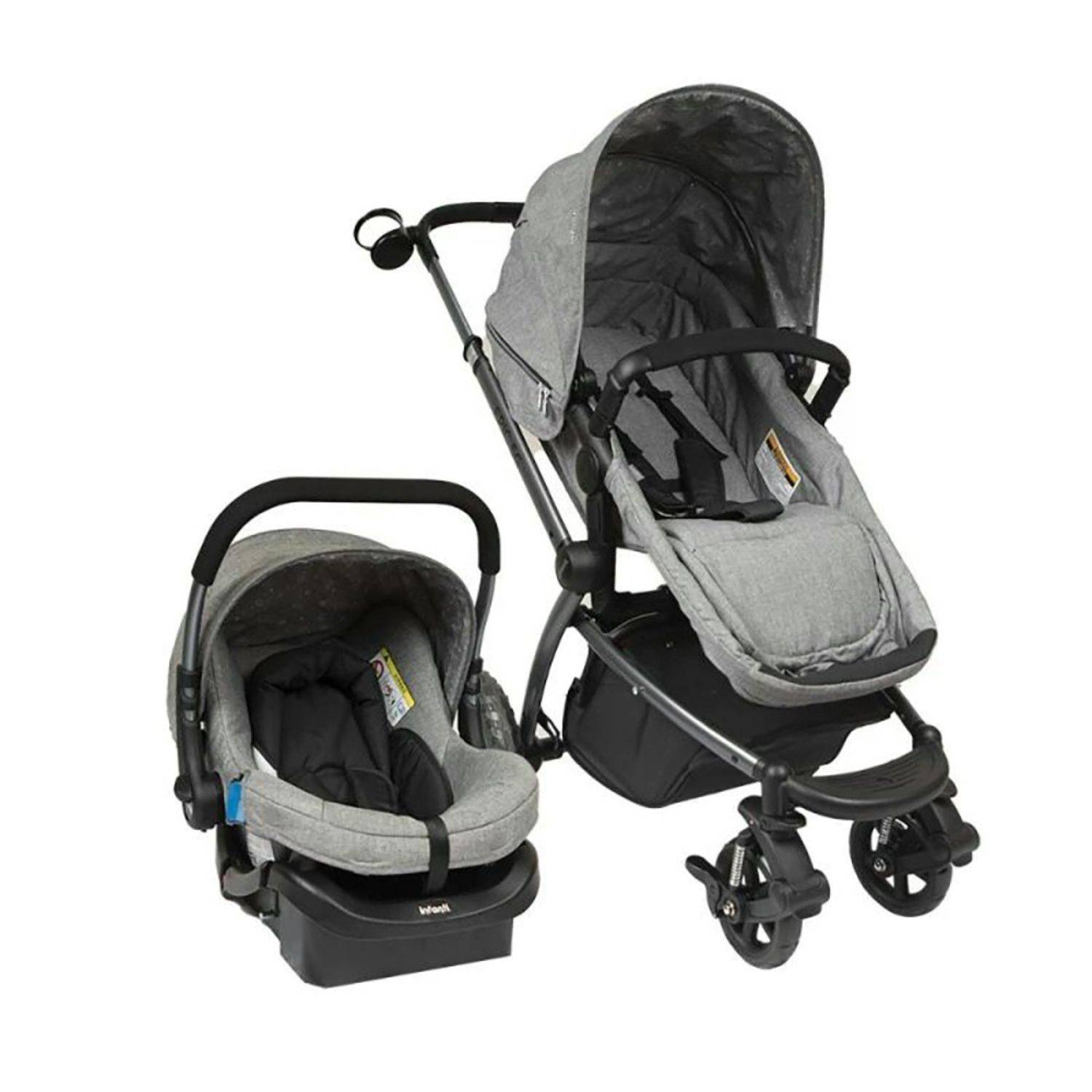 COCHE TRAVEL SYSTEM PARA BEBÉ «EPIC 5G» GREY - 2