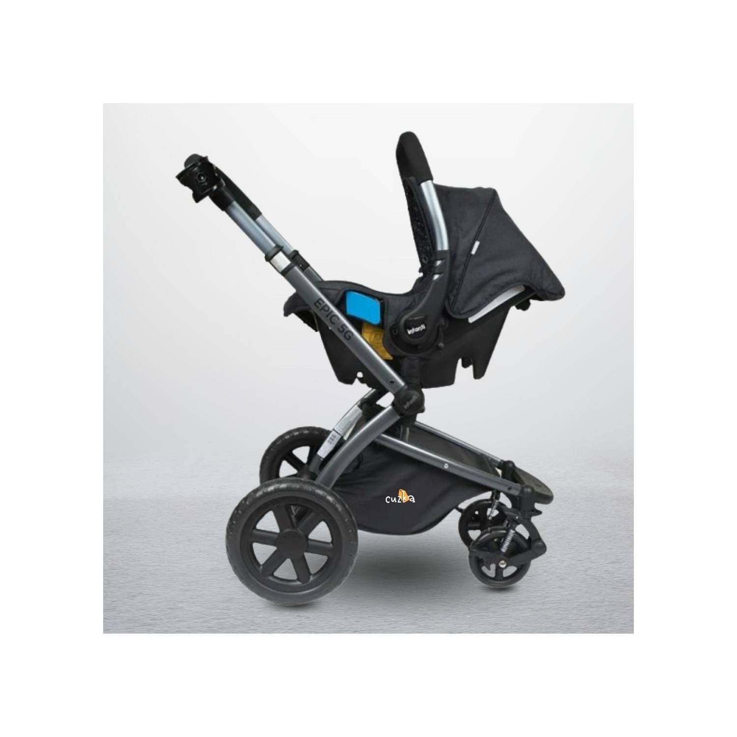 COCHE TRAVEL SYSTEM PARA BEBÉ «EPIC 5G» BLACK - 2