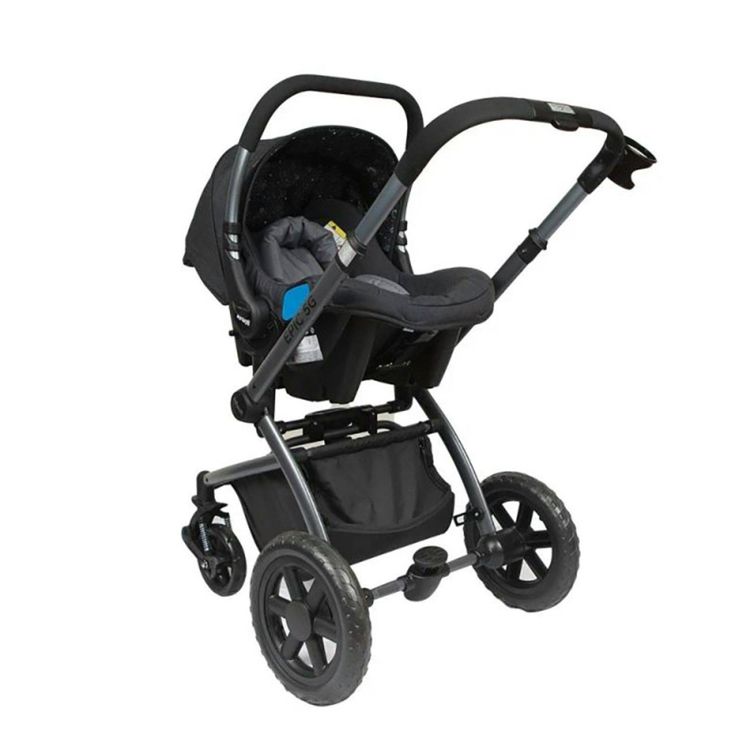 COCHE TRAVEL SYSTEM PARA BEBÉ «EPIC 5G» BLACK - 7