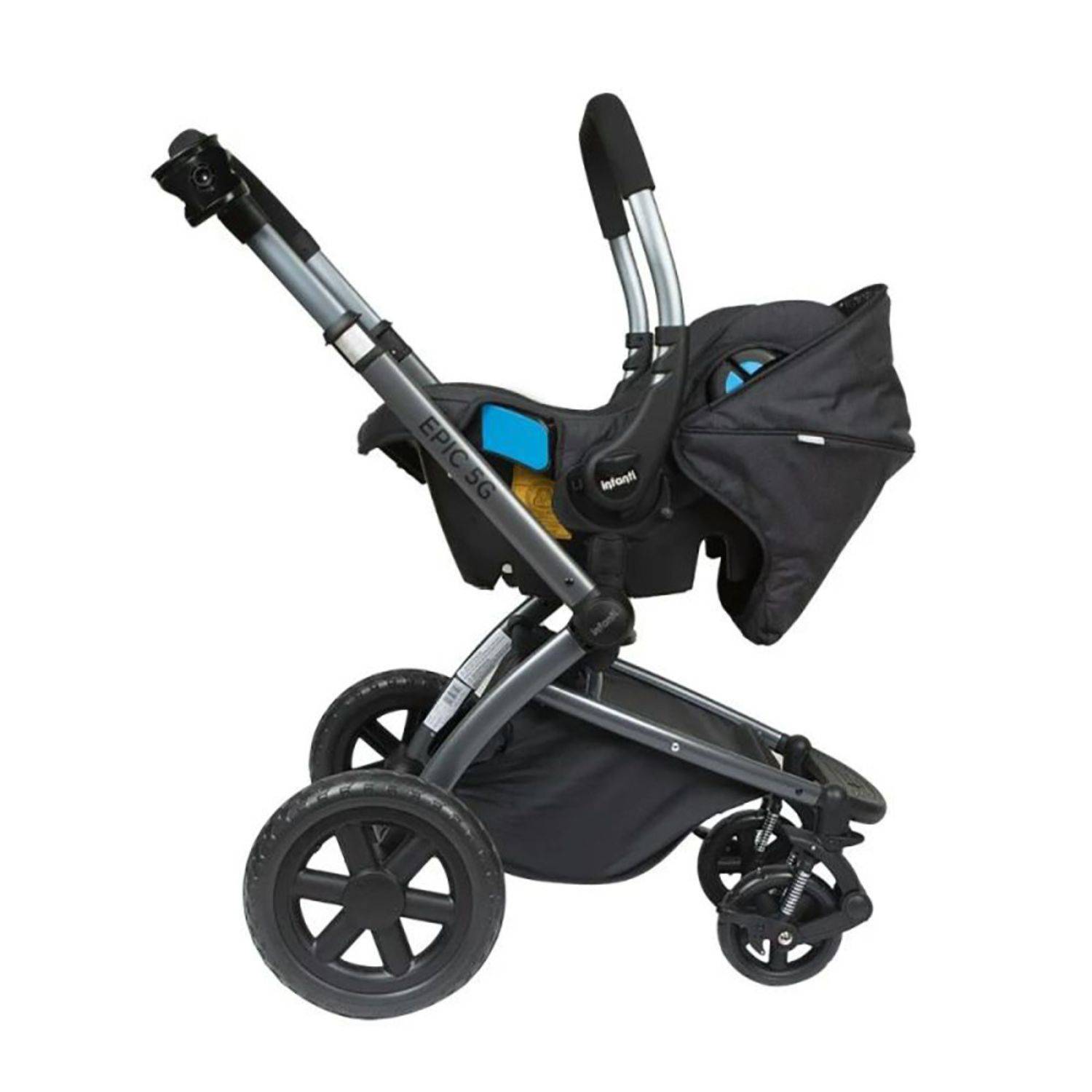 COCHE TRAVEL SYSTEM PARA BEBÉ «EPIC 5G» BLACK - 9