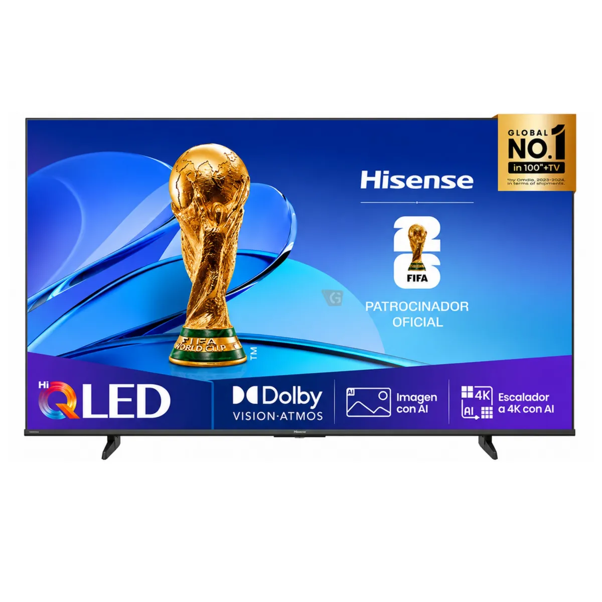 TELEVISOR HISENSE SMART TV 43 QLED 4K UHD 43Q6QV - 2