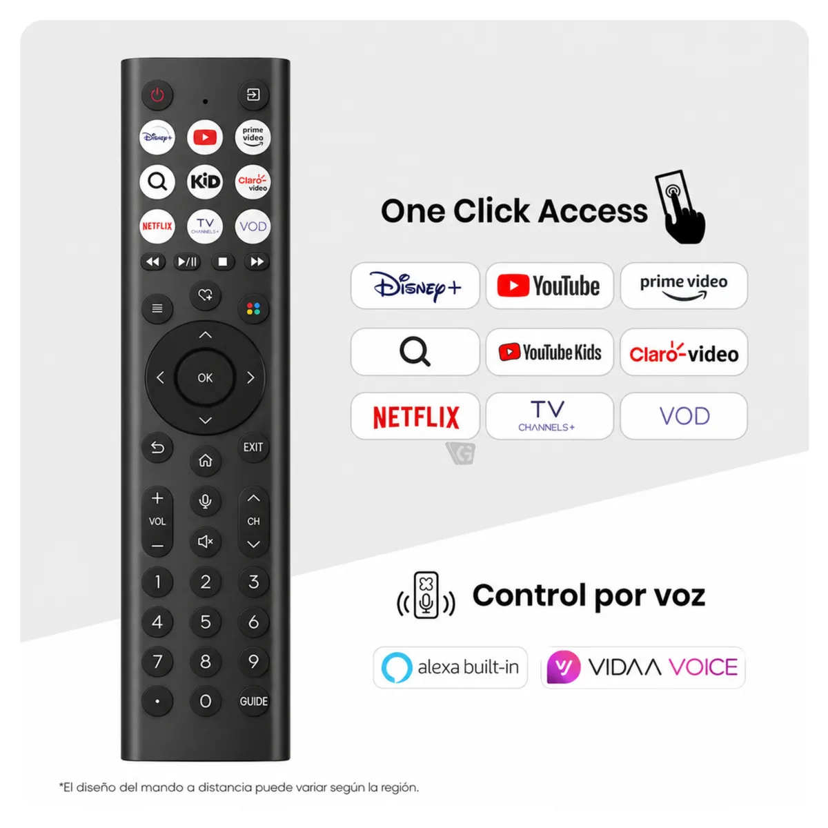 TELEVISOR HISENSE SMART TV 43 QLED 4K UHD 43Q6QV - 5