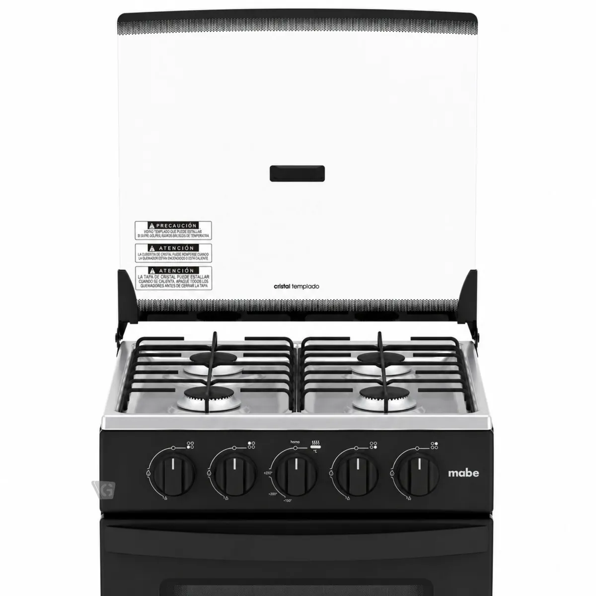 COCINA DE PISO A GAS 51 CM NEGRO MABE EMP2000AN0 - 8