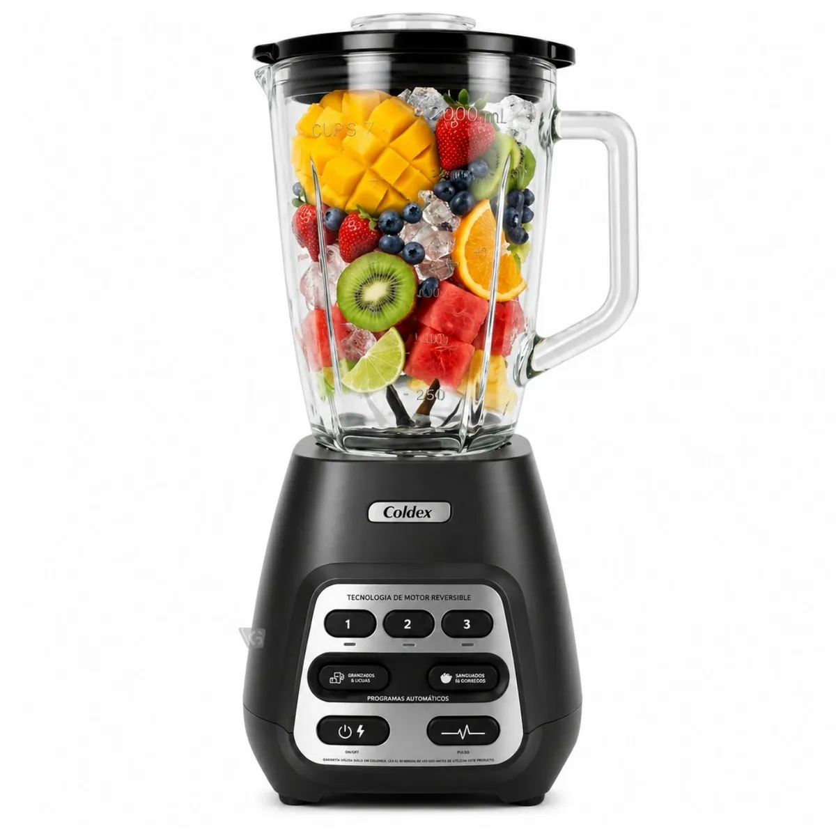 LICUADORA GLASS PRO COLDEX 2LT 1500W CX LIC2 1500DR - 2