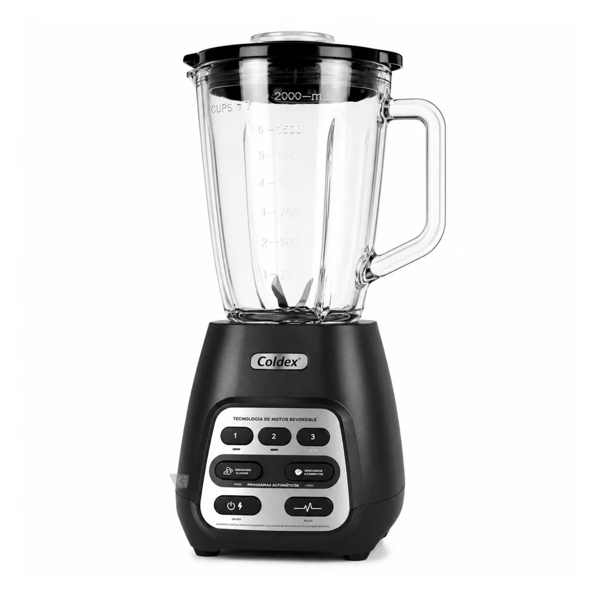 LICUADORA GLASS PRO COLDEX 2LT 1500W CX LIC2 1500DR - 4