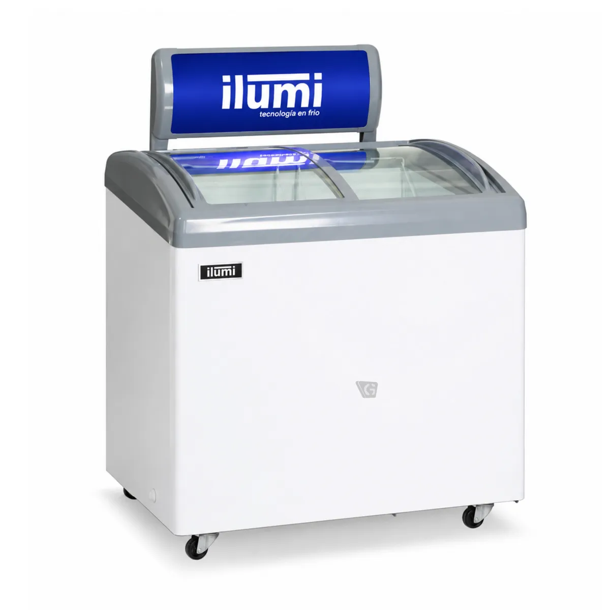 CONGELADOR HORIZONTAL 260LT BLANCO ILUMI TF-2600 - 4