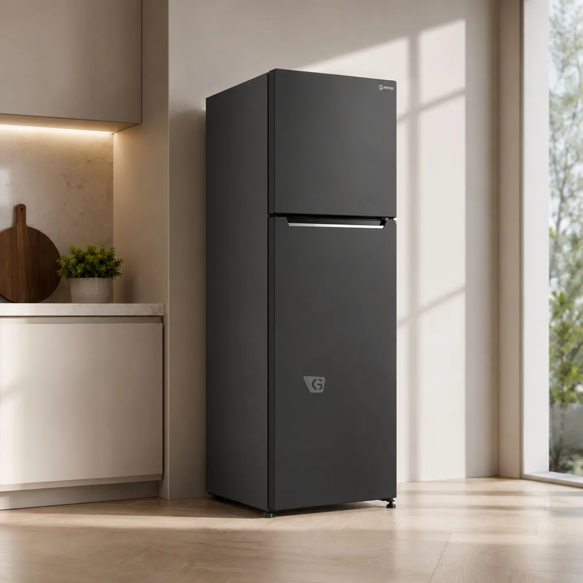 REFRIGERADORA MIRAY RM-136H BLACK EURO FRÍO 130L - 4