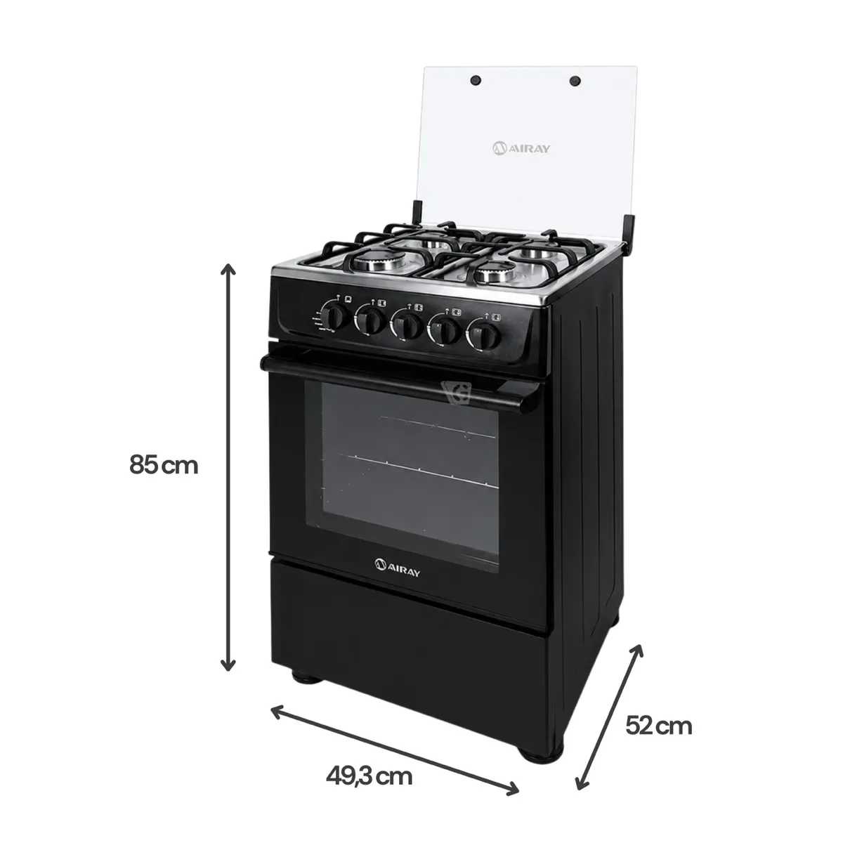 COCINA A GAS MIRAY ANIS PLUS GLP 4 HORNILLAS (DISPONIBLE A GLP) - 4