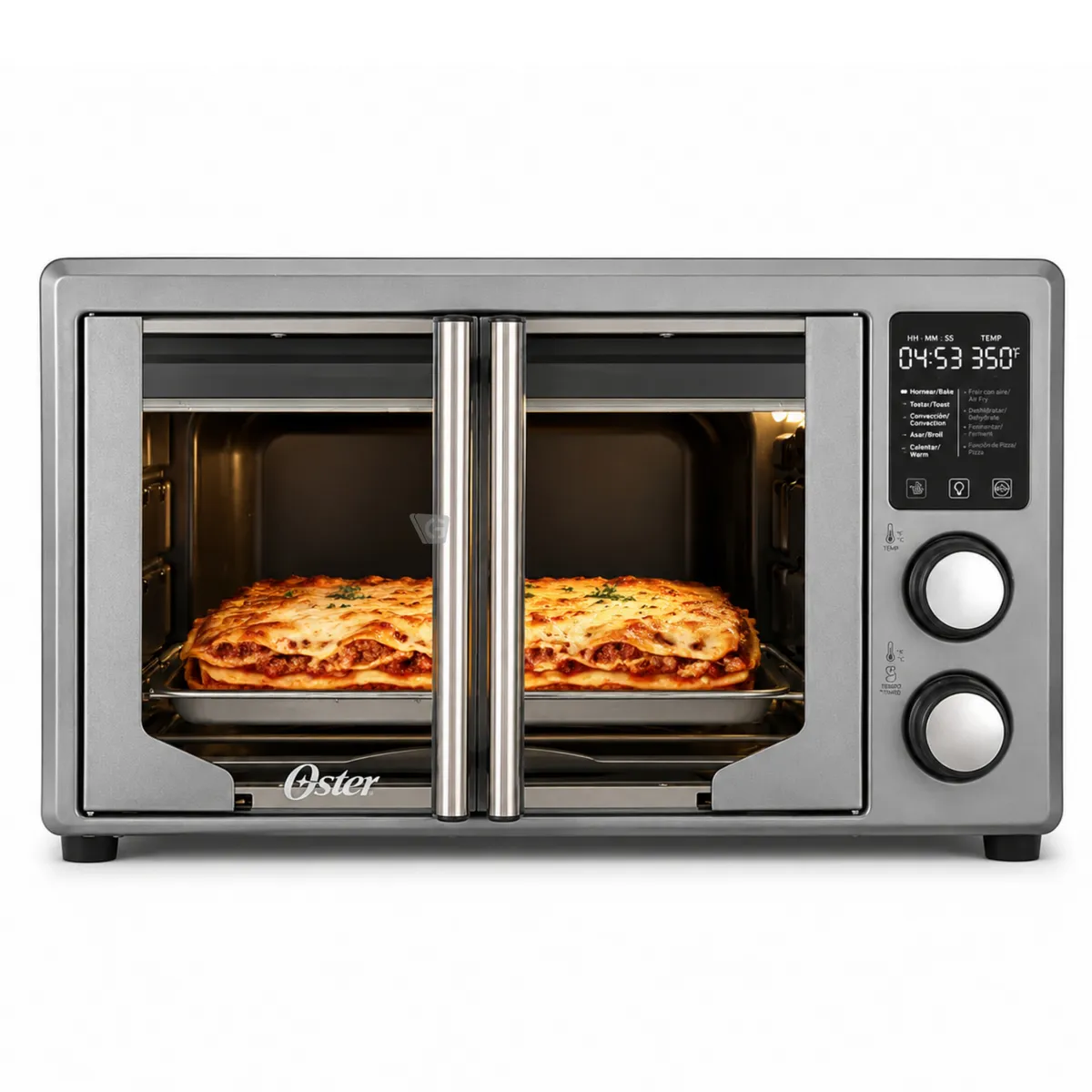 HORNO CON FREIDORA DE AIRE DIGITAL OSTER® DE 42 LITROS, PUERTAS FRANCESAS, TSSTTV42FDDAFNS - 2