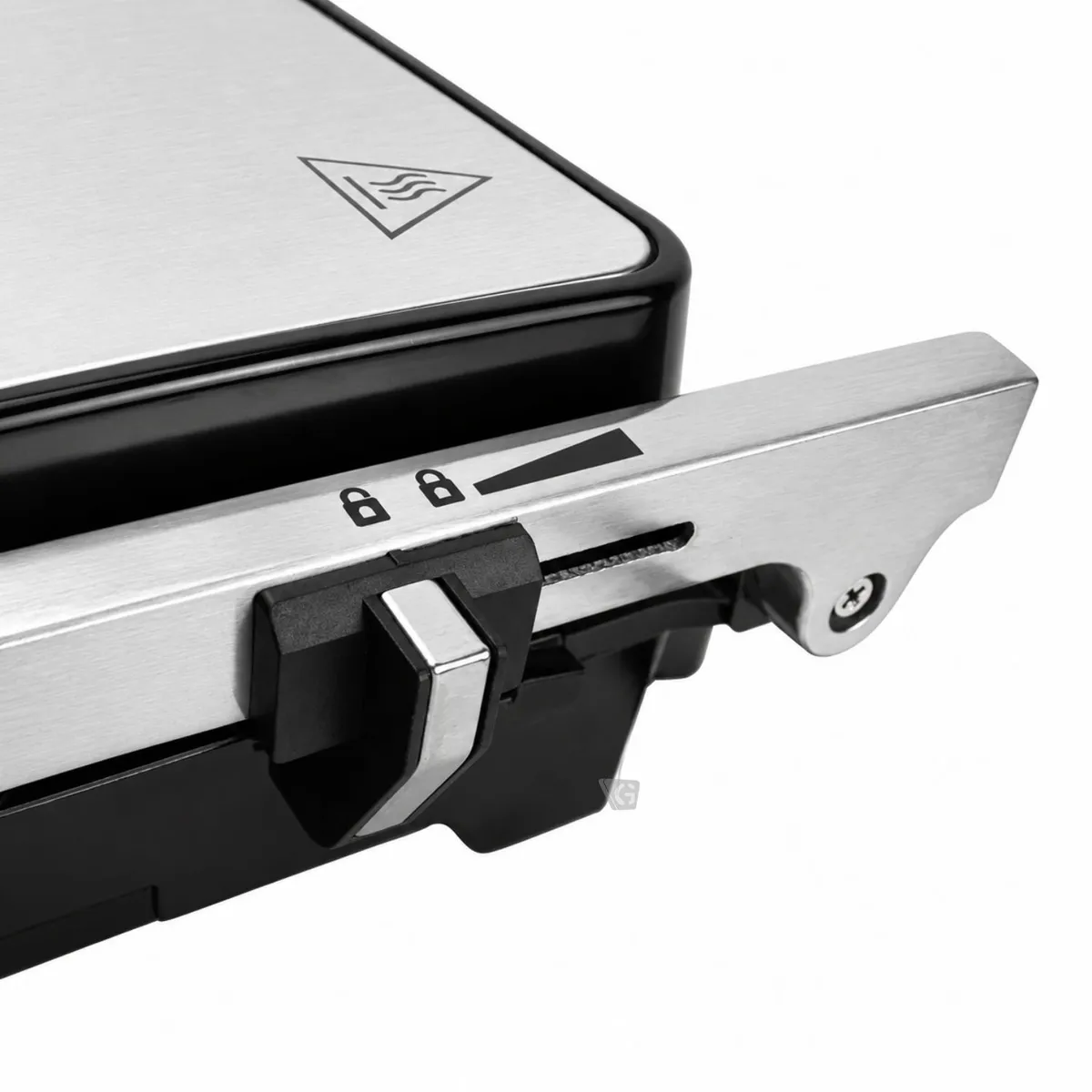 GRILL PANINI COLDEX CX-SND180GRILL ACERO INOXIDABLE 2000W - 4