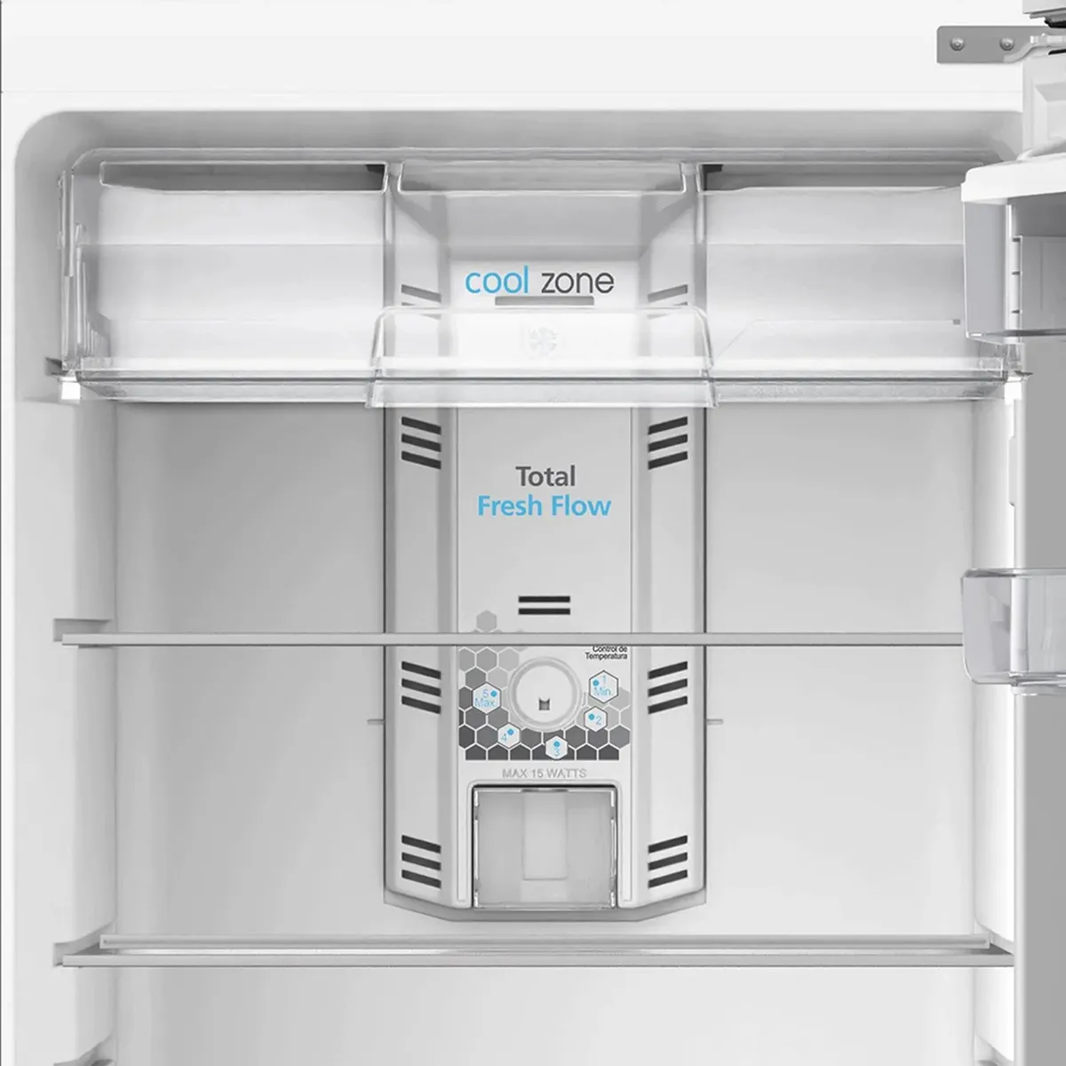 REFRIGERADORA NO FROST 382 L NETOS GRAFITO MABE RMP415GPG - 5