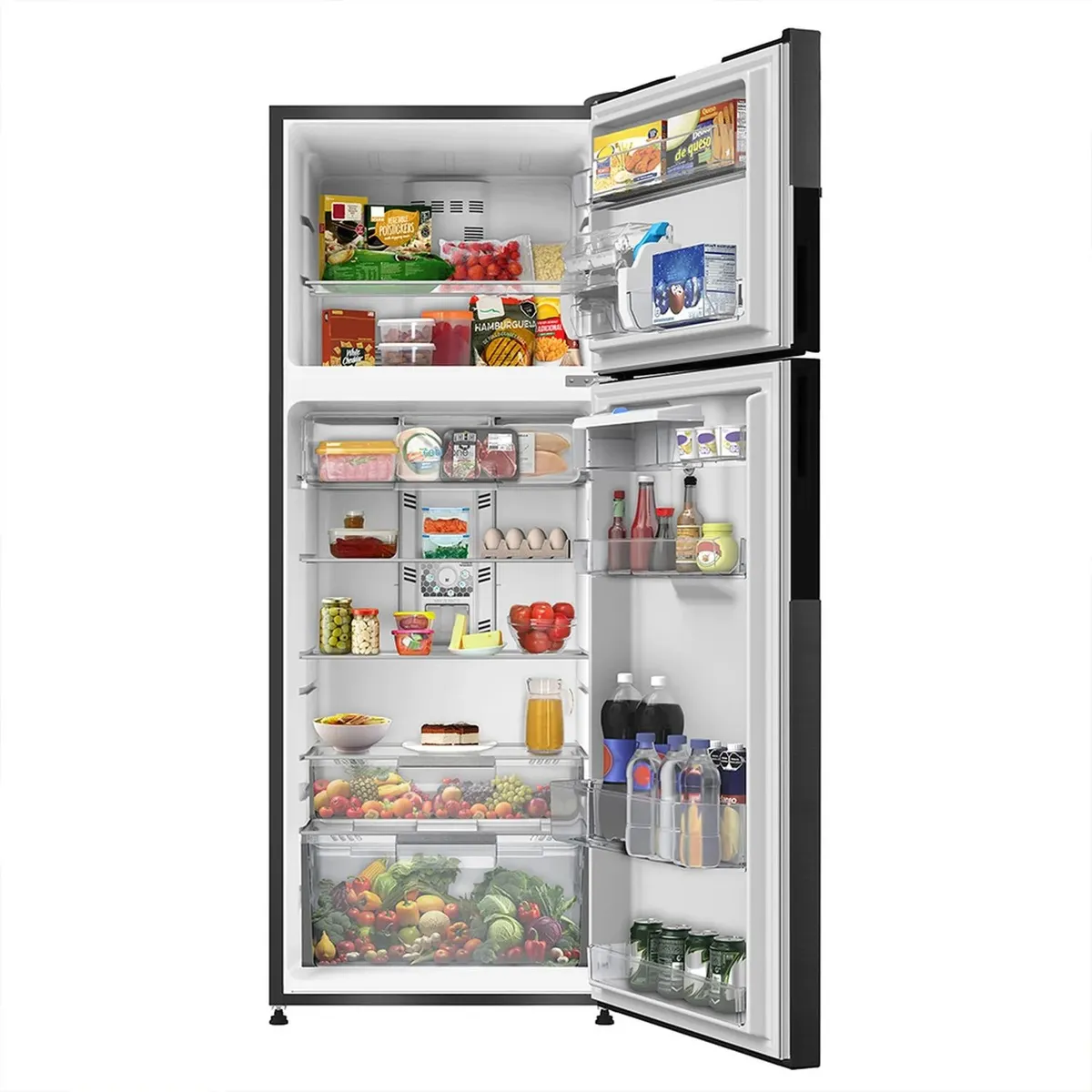 REFRIGERADORA NO FROST 382 L NETOS BLACK MABE RMP415YPC - 4